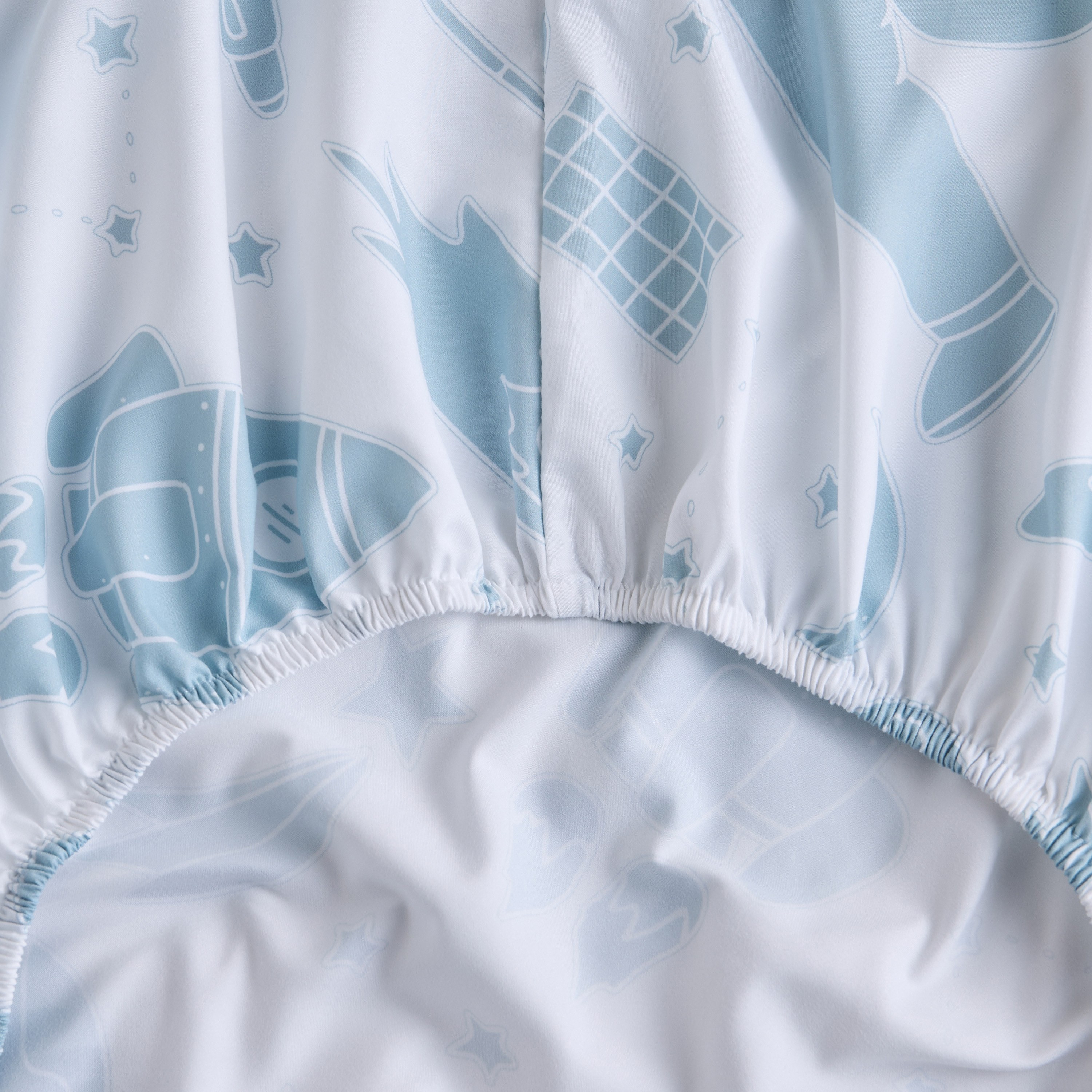 Amphora Microfibre Single Fitted Sheet - 90x200 cm-babyandkids-beddingandwindows-bedding-fittedandflatsheets-image-2