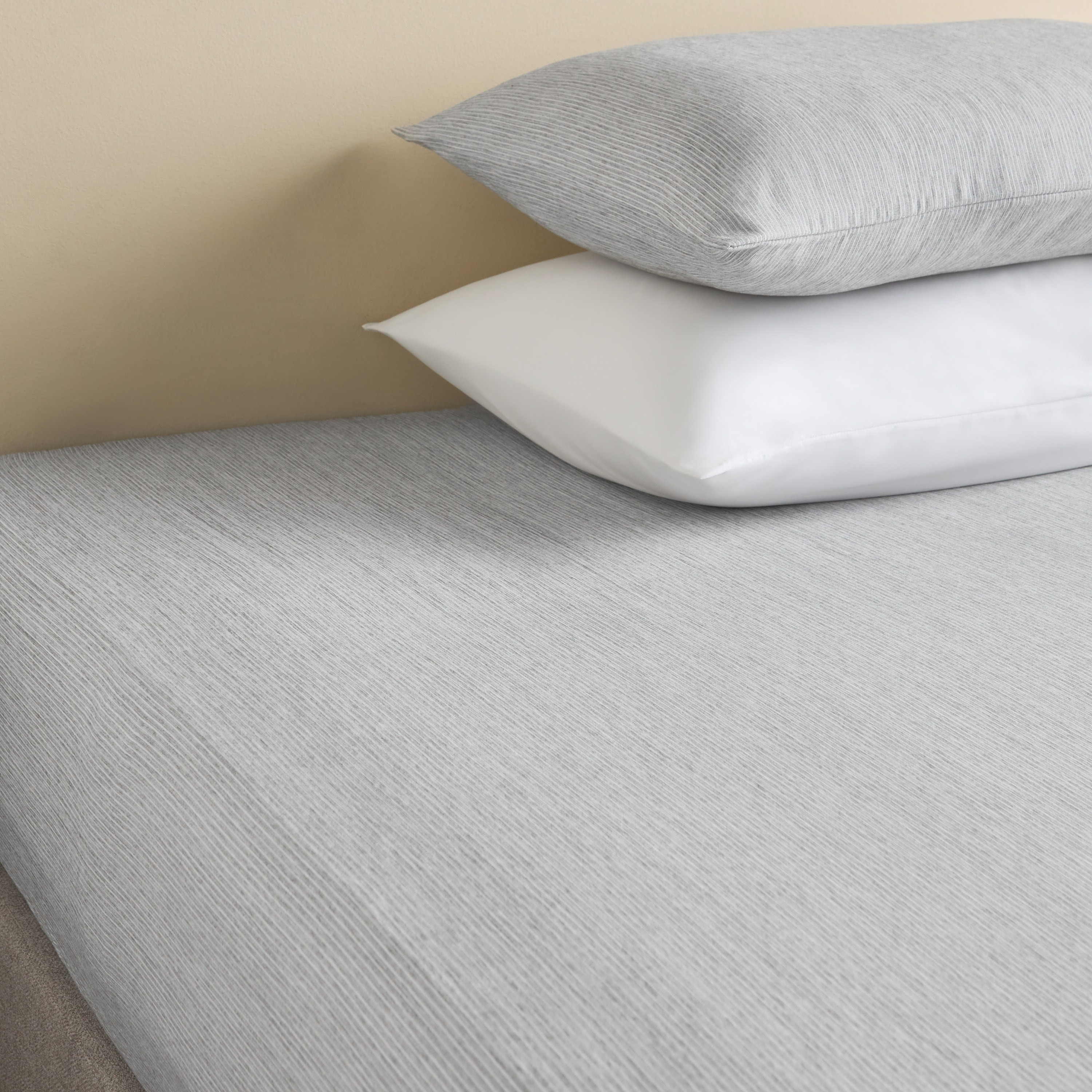Amara Cationic Jacquard 4-Piece Single Fitted Sheet Set - 90x200 cm-household-bedding-sheetsandpillowcases-fittedsheets-image-1