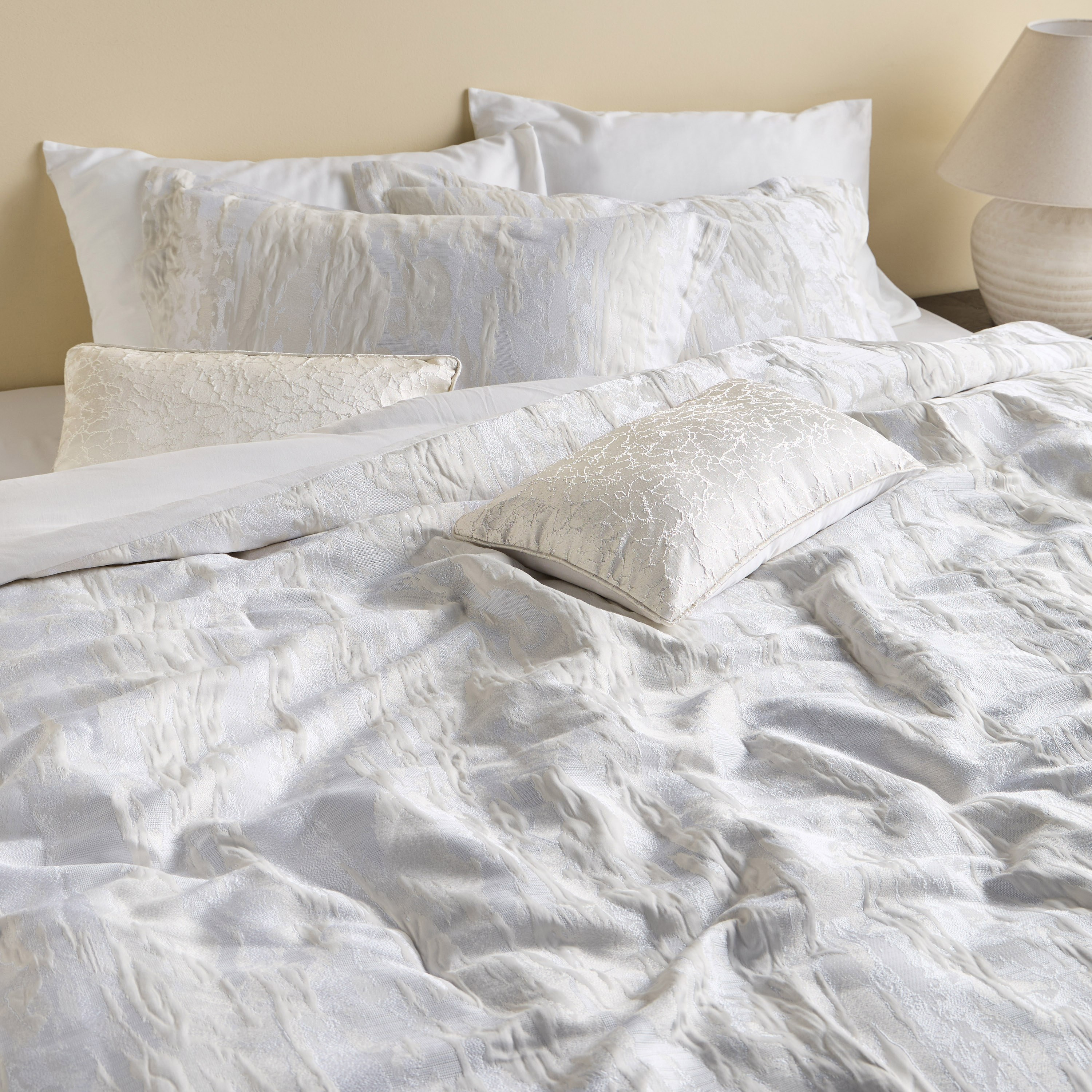 Opulence Jacquard 8-Piece Super King Comforter and Sheet Set - 250x260 cm-household-bedding-comfortersandbedspreads-bedinabag-image-1