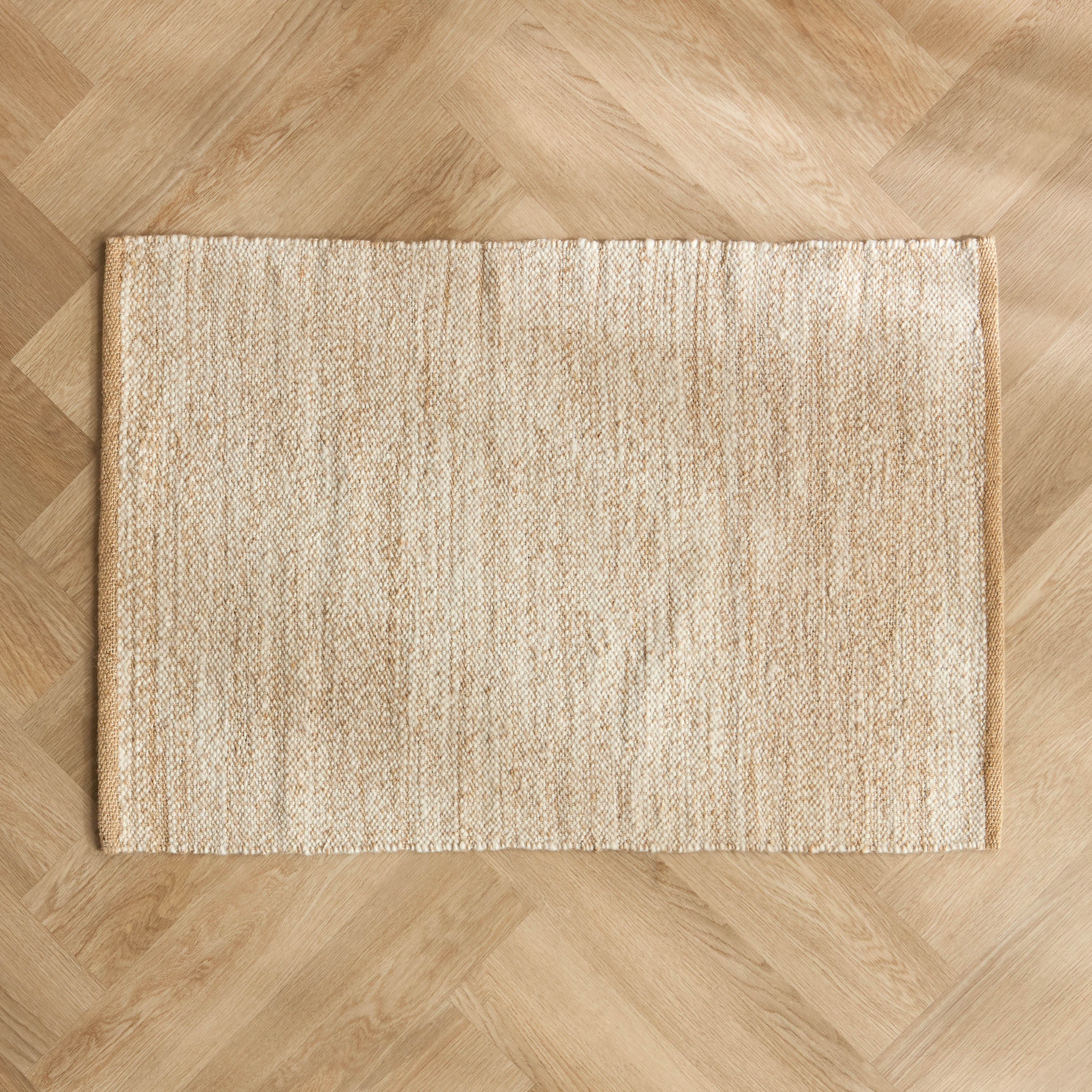 Monna Woollen Handmade Dhurrie - 60x90 cm-household-rugsandcarpets-rugs-image-1