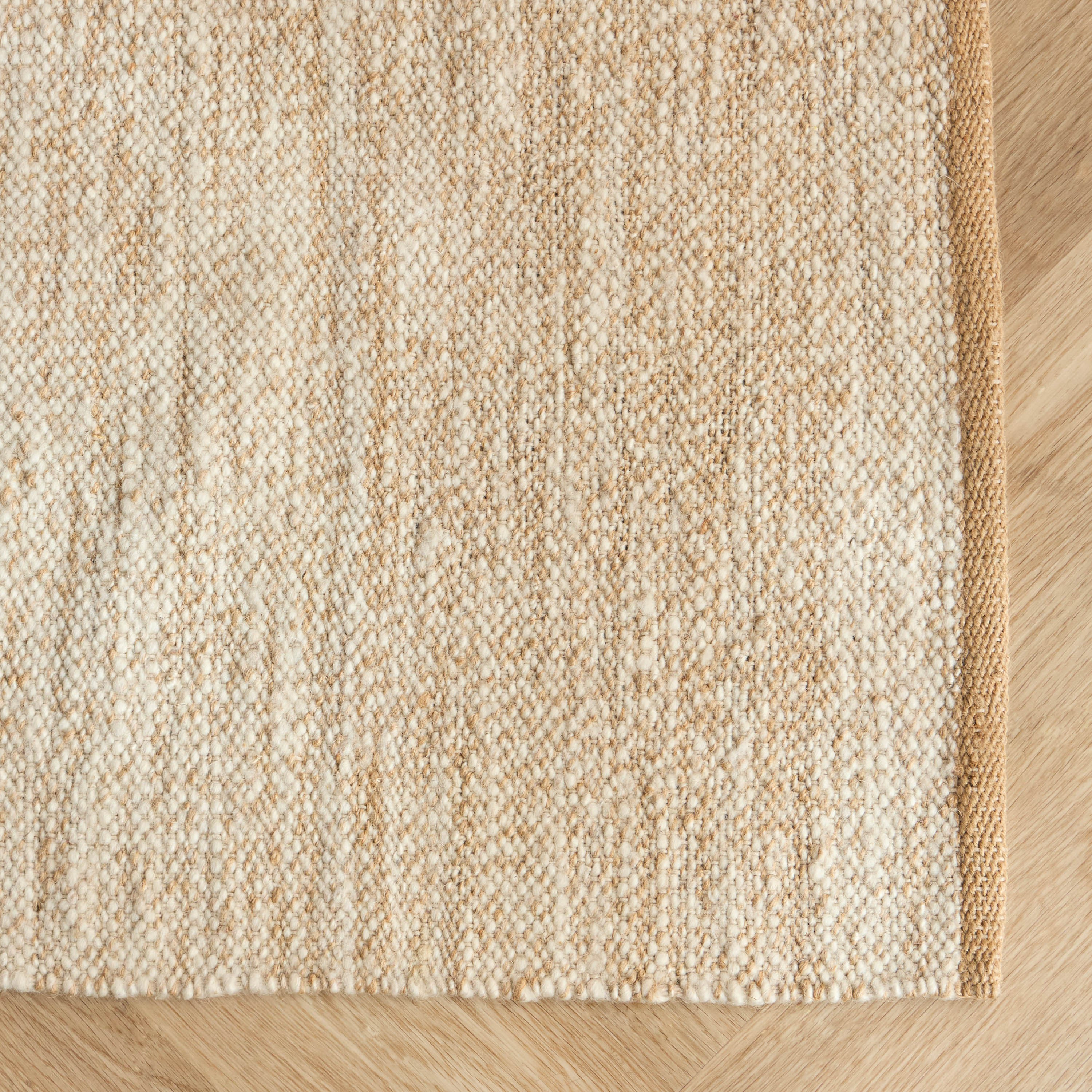 Monna Woollen Handmade Dhurrie - 60x90 cm-household-rugsandcarpets-rugs-image-2