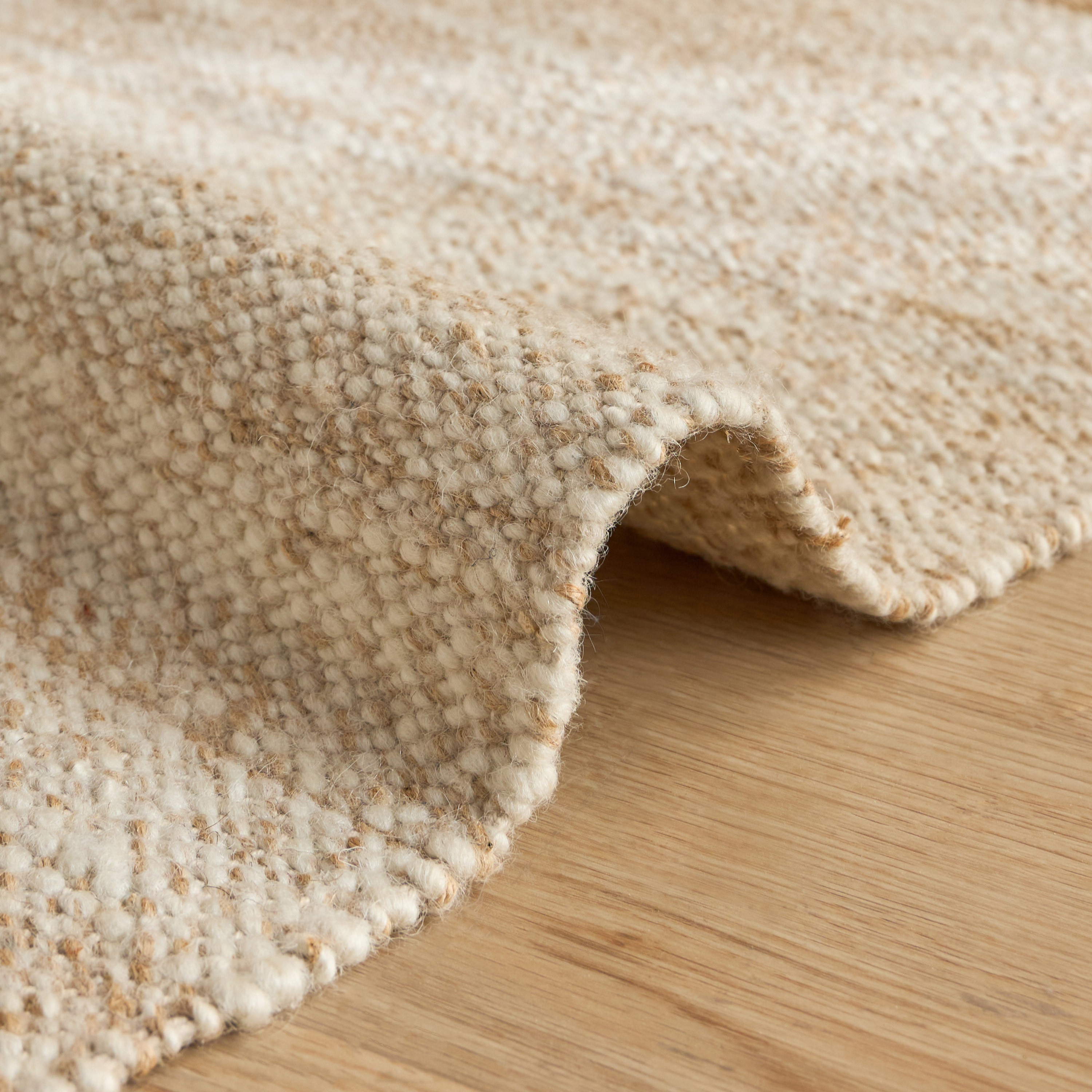 Monna Woollen Handmade Dhurrie - 60x90 cm-household-rugsandcarpets-rugs-image-3
