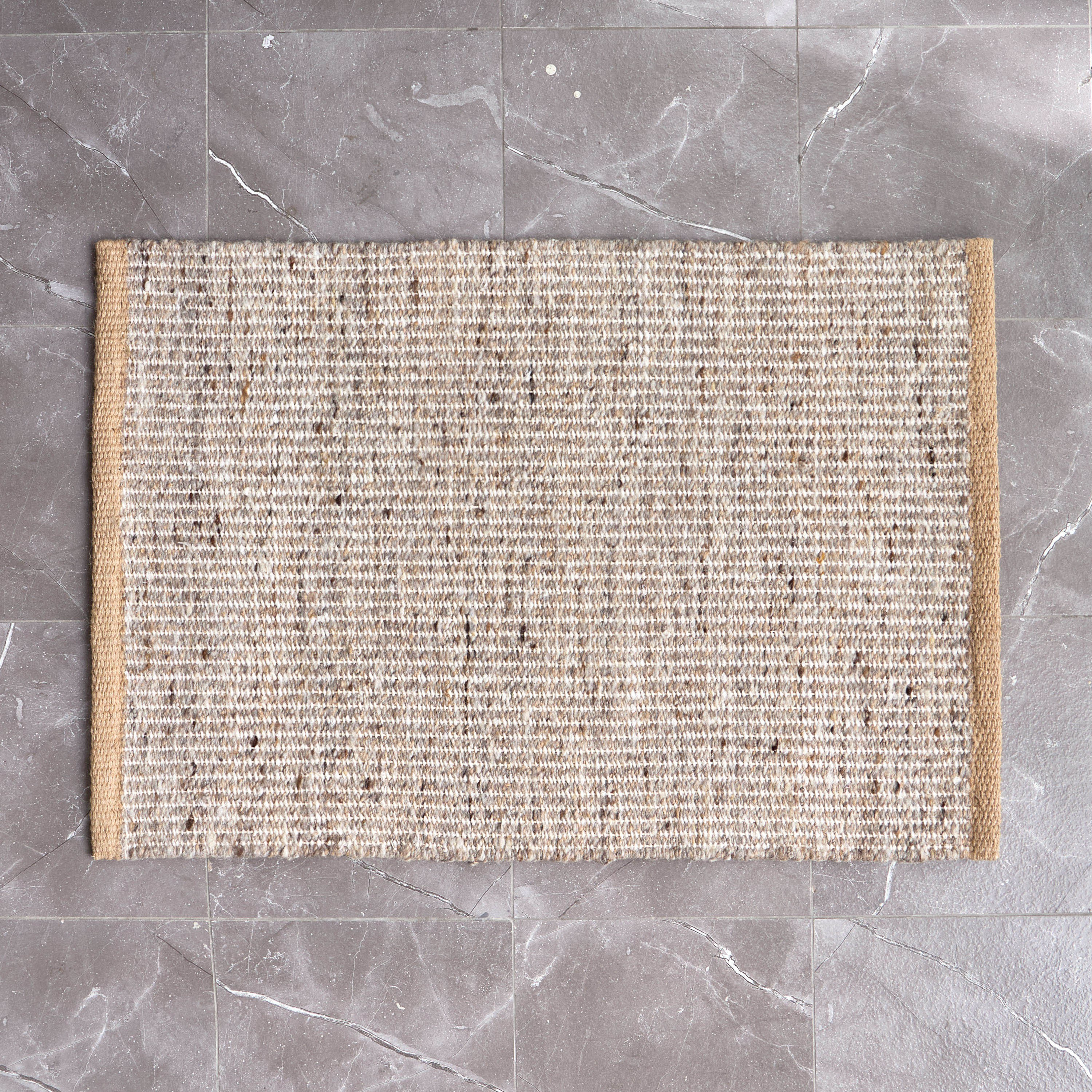 Pulara Handmade Woollen Dhurrie - 60x90 cm-household-rugsandcarpets-rugs-image-1