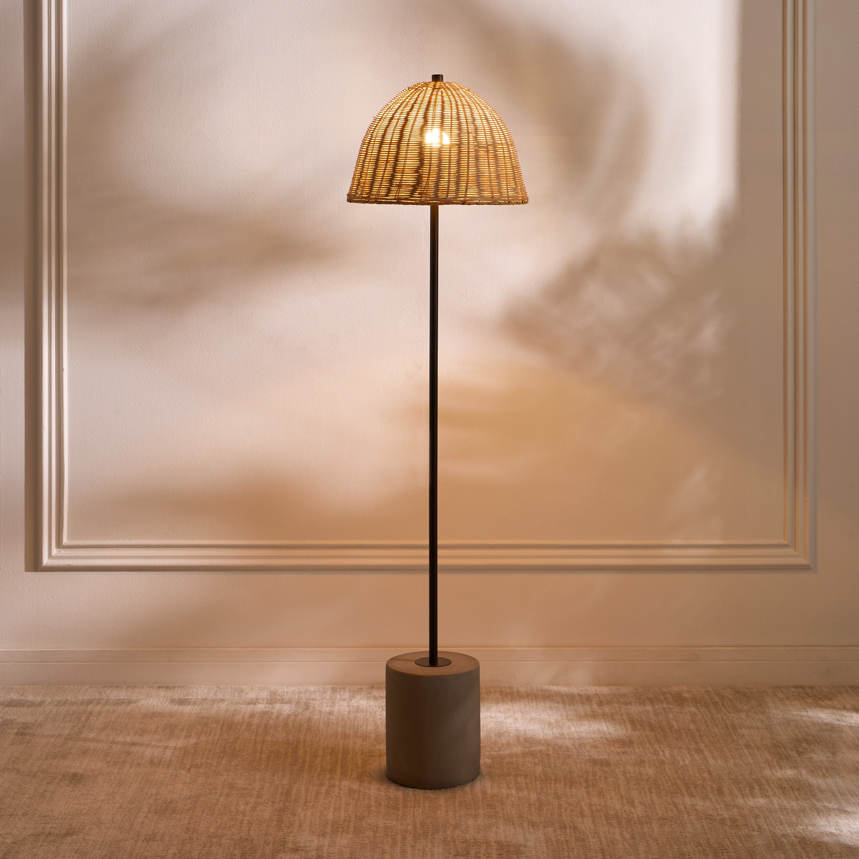Cormac Bamboo Floor Lamp - 155 cm-household-lighting-floorlamps-image-2