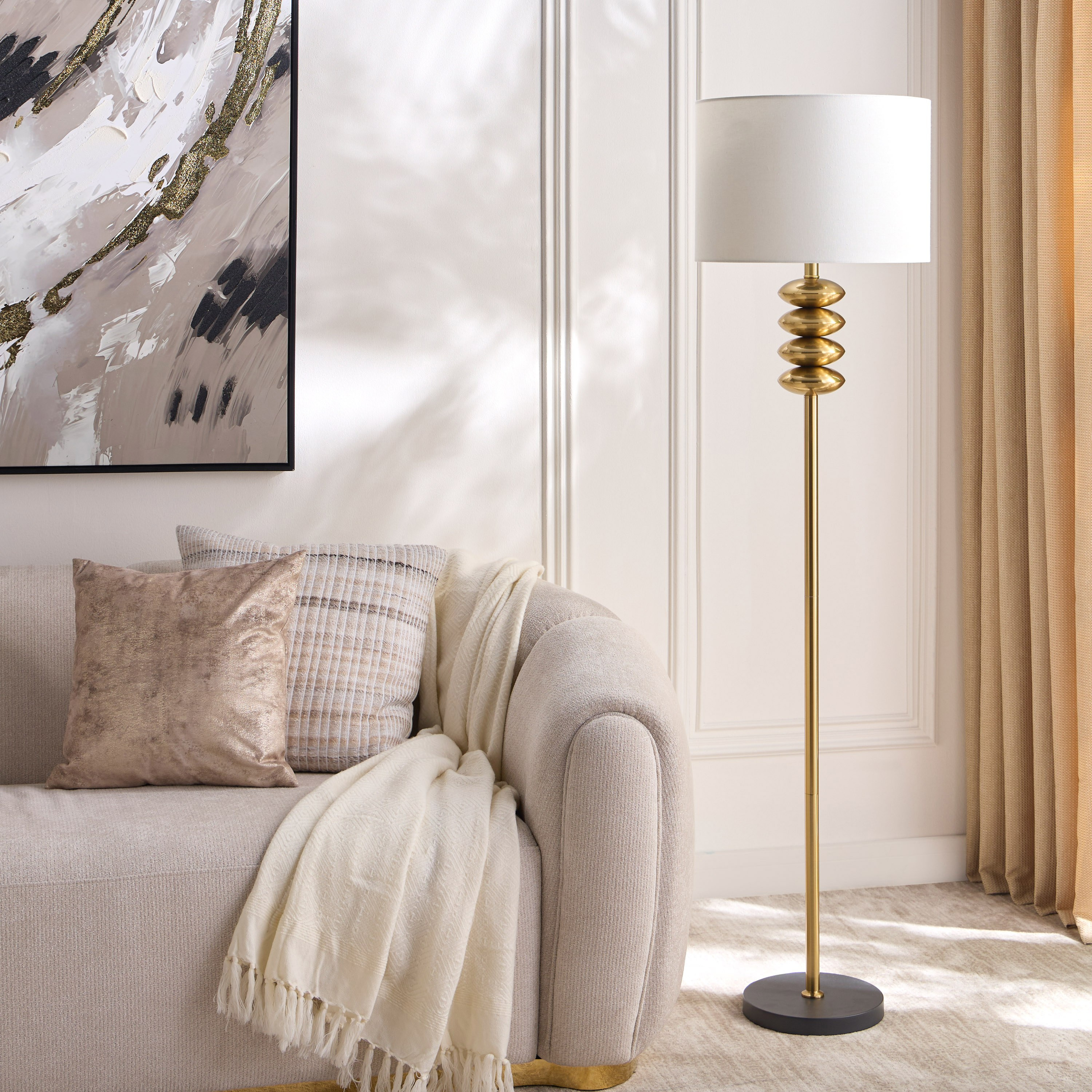 Grizzly Metal Floor Lamp - 161 cm-household-lighting-tableanddesklamps-image-5
