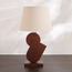 مصباح طاولة خشبي - تروي - 60 سم-household-lighting-tableanddesklamps-image-5