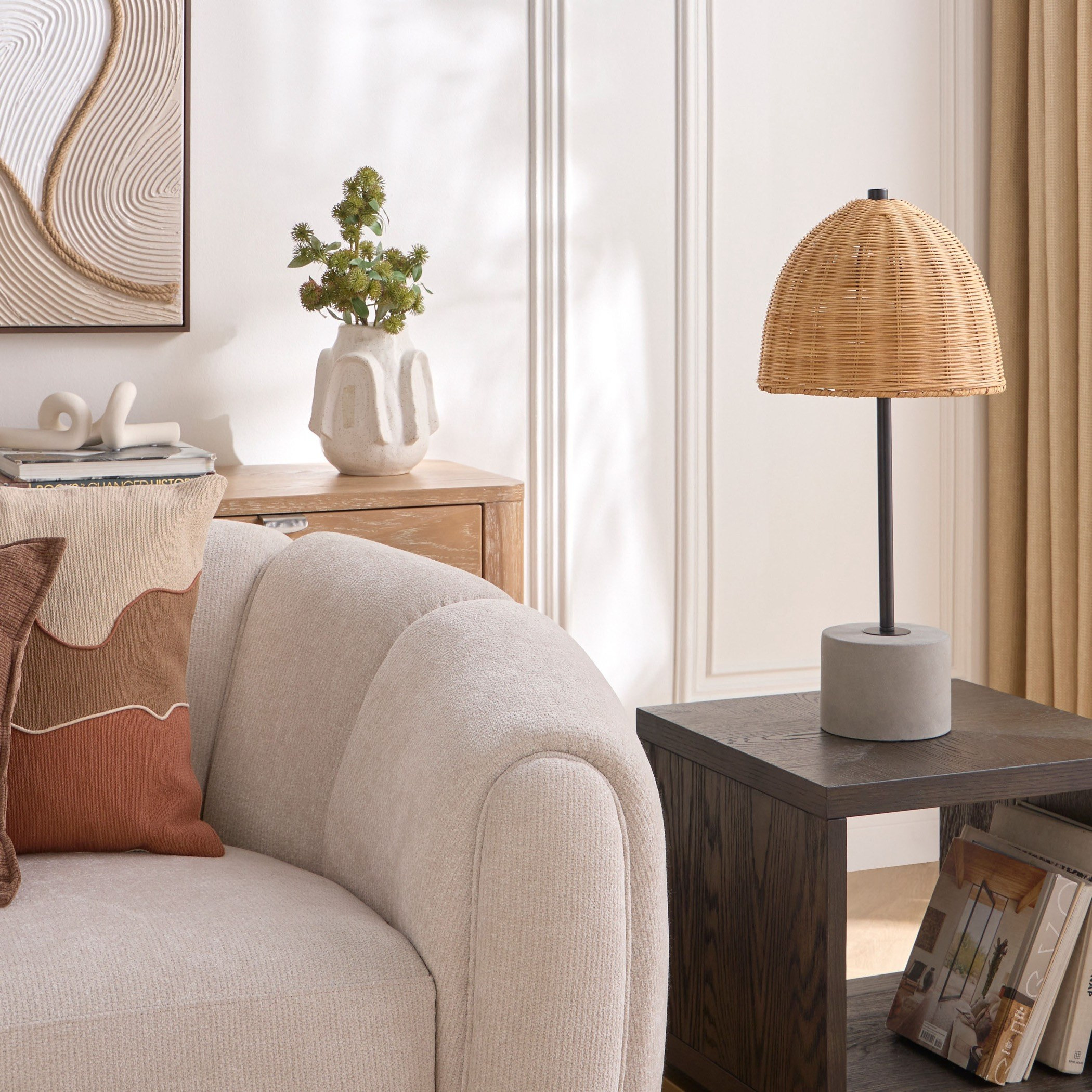 Cormac Bamboo Table Lamp - 69 cm-household-lighting-tableanddesklamps-image-5