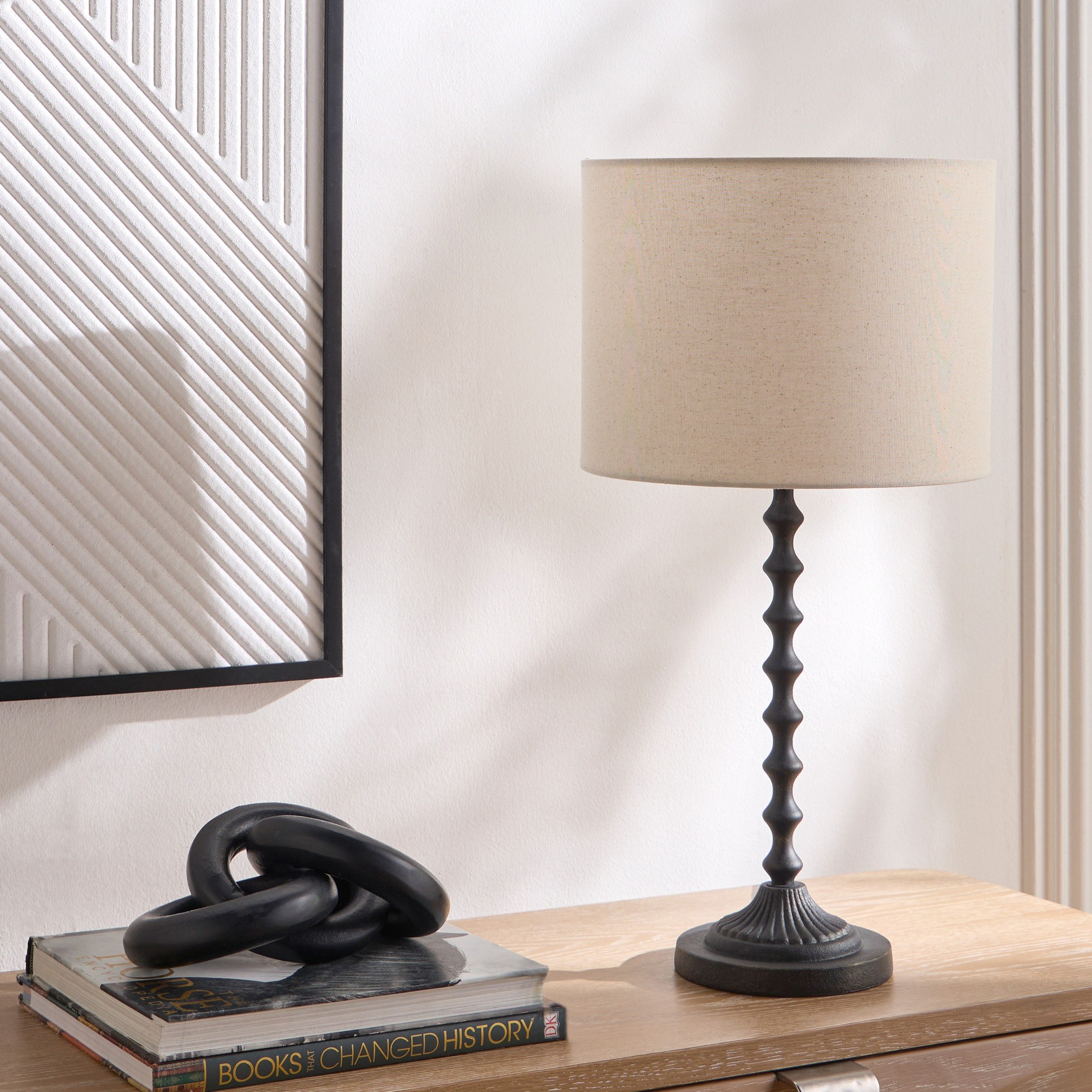 Louie Metal Table Lamp - 60 cm-household-lighting-tableanddesklamps-image-5