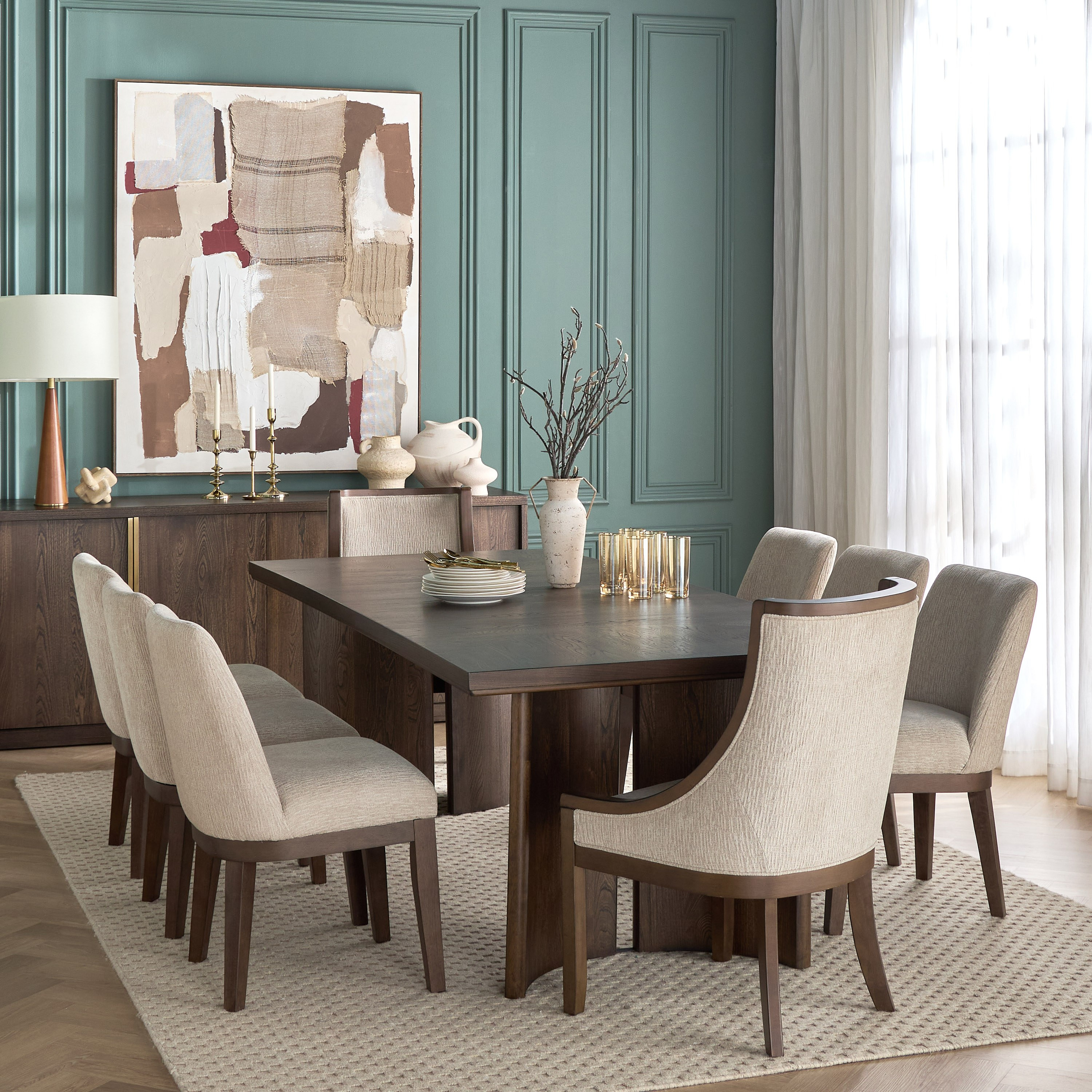 Felton 8-Seater Wooden Top Dining Table-furniture-diningroom-diningtables-image-6