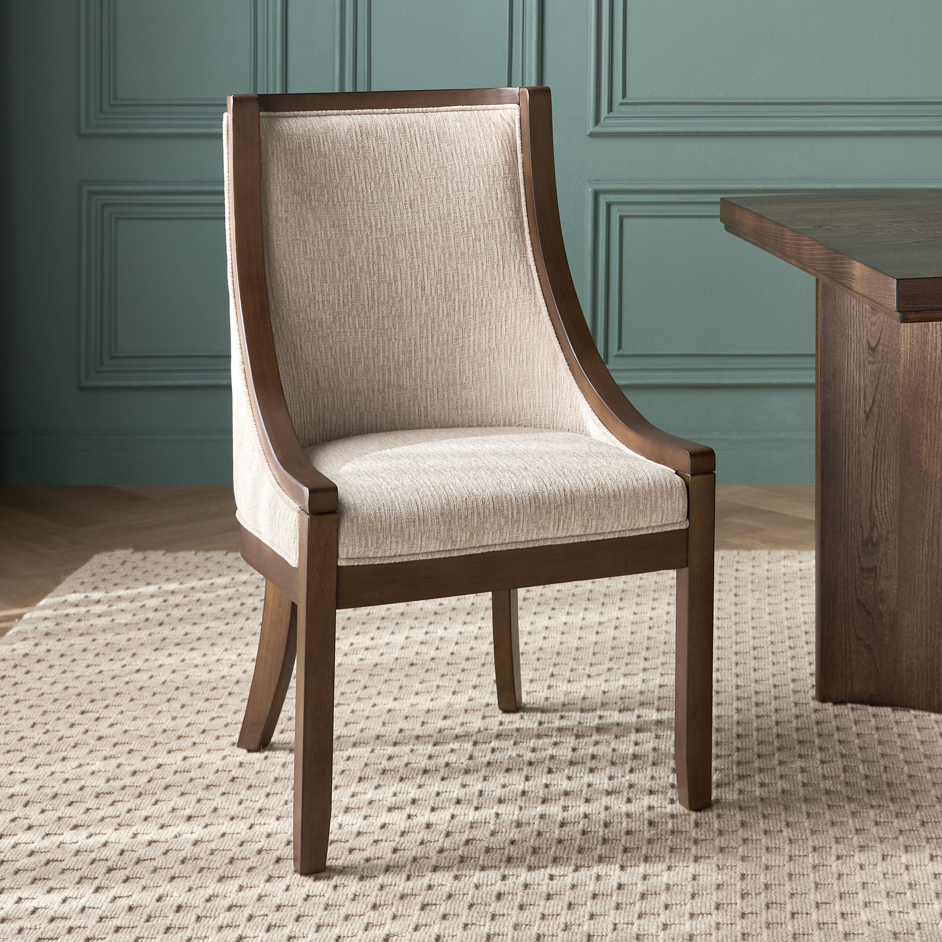 Felton Fabric Dining Armchair-furniture-diningroom-chairsandbenches-image-1