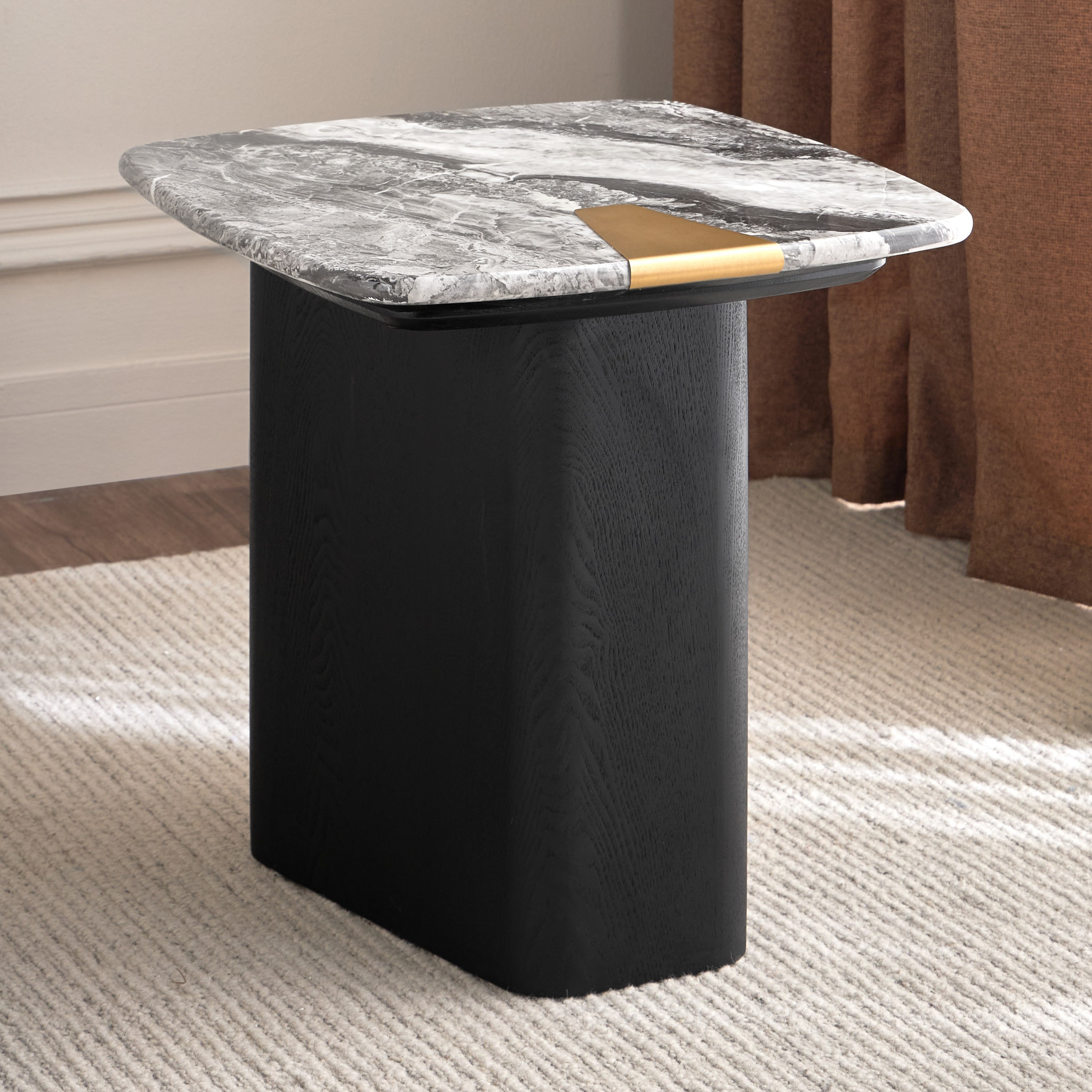 Ela Marble Top Side Table