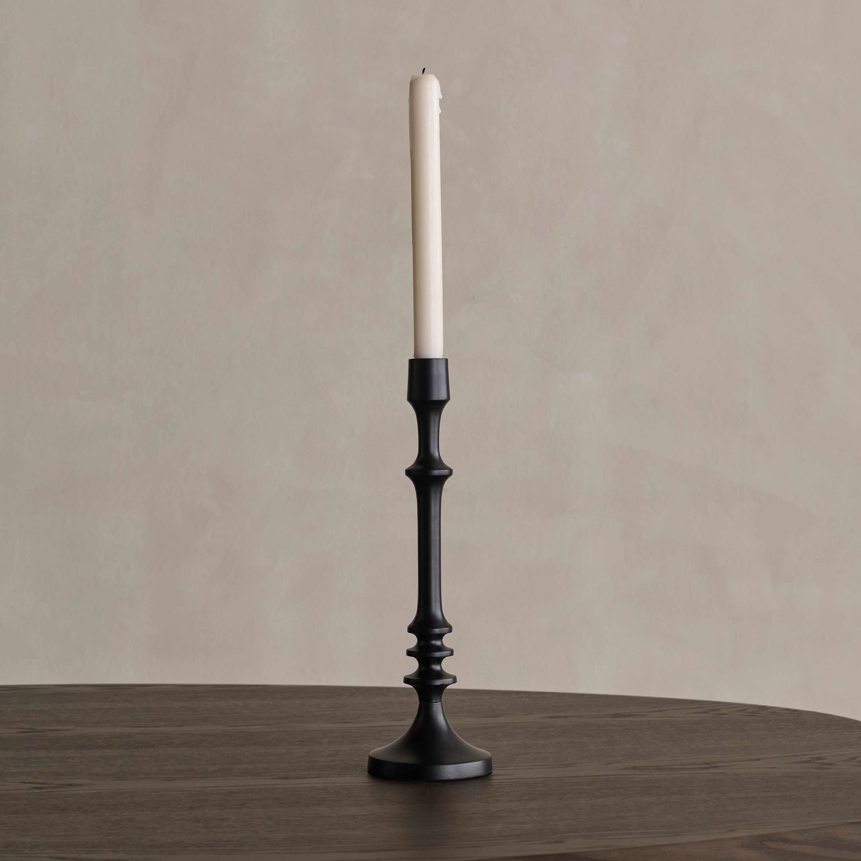 Essentials Urbano Metal Taper Candleholder - 32 cm-household-decor-candleholdersandlanterns-image-1