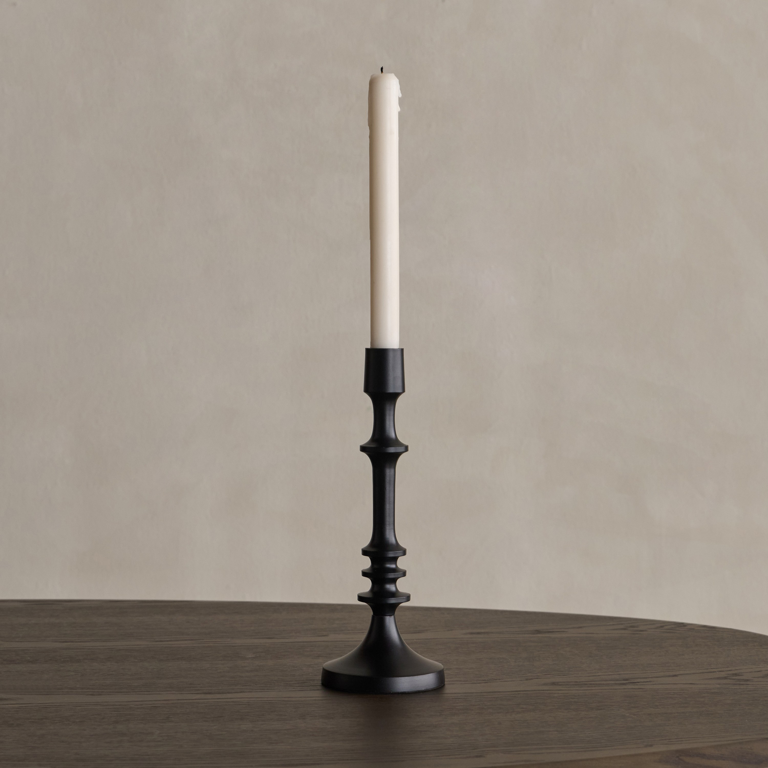 Essentials Urbano Metal Taper Candleholder - 26 cm-household-decor-candleholdersandlanterns-image-1