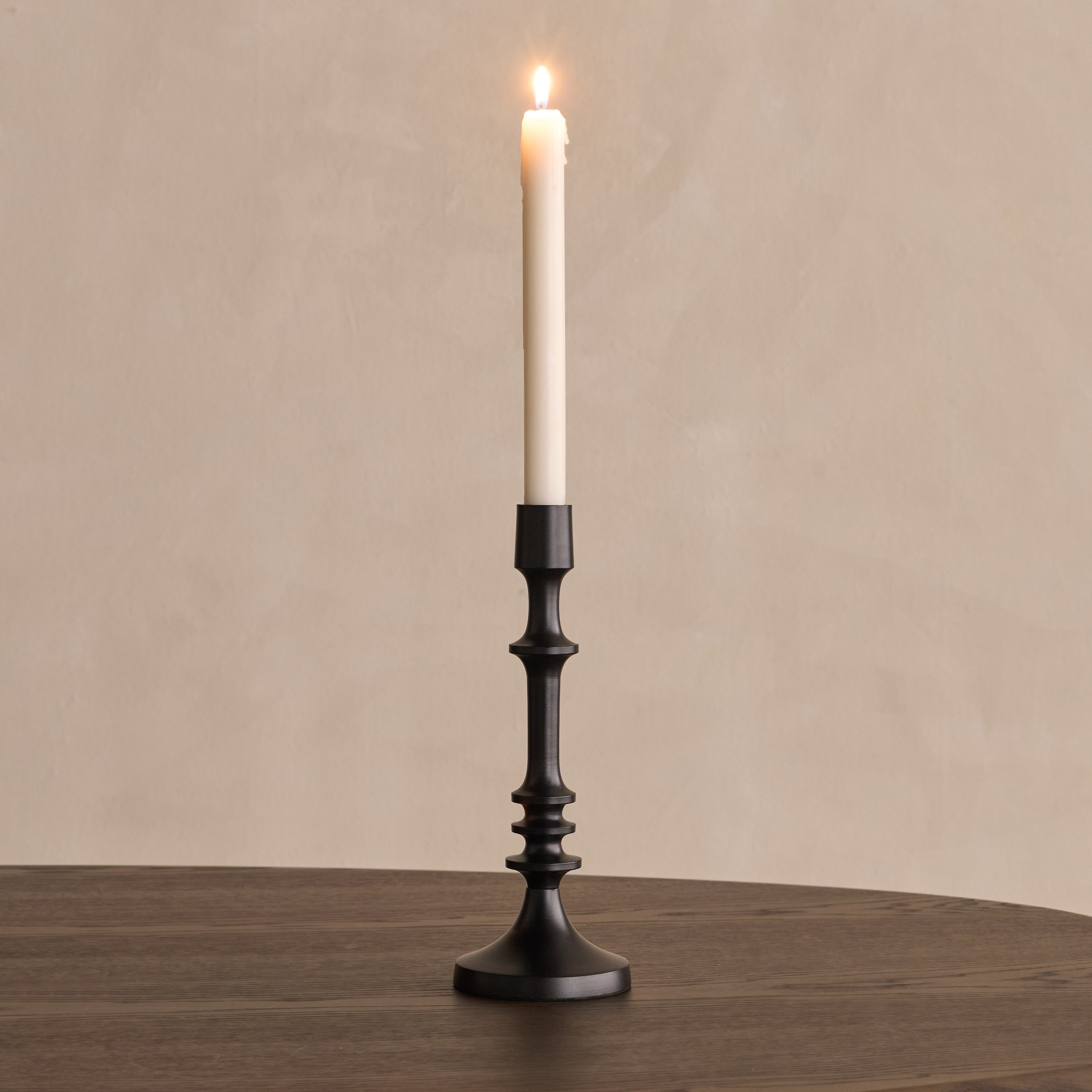 Essentials Urbano Metal Taper Candleholder - 26 cm-household-decor-candleholdersandlanterns-image-2