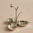 Tulip Metal 3-Bowl Condiment Set - 23 cm-household-decor-vasesandbowls-image-1