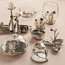 Tulip Metal 3-Bowl Condiment Set - 23 cm-household-decor-vasesandbowls-image-3