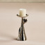 Tulip Metal Pillar Candleholder - 23 cm-household-decor-candleholdersandlanterns-image-1