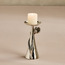 Tulip Metal Pillar Candleholder - 23 cm-household-decor-candleholdersandlanterns-image-2