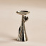 Tulip Metal Pillar Candleholder - 23 cm-household-decor-candleholdersandlanterns-image-3