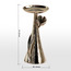 Tulip Metal Pillar Candleholder - 23 cm-household-decor-candleholdersandlanterns-image-6