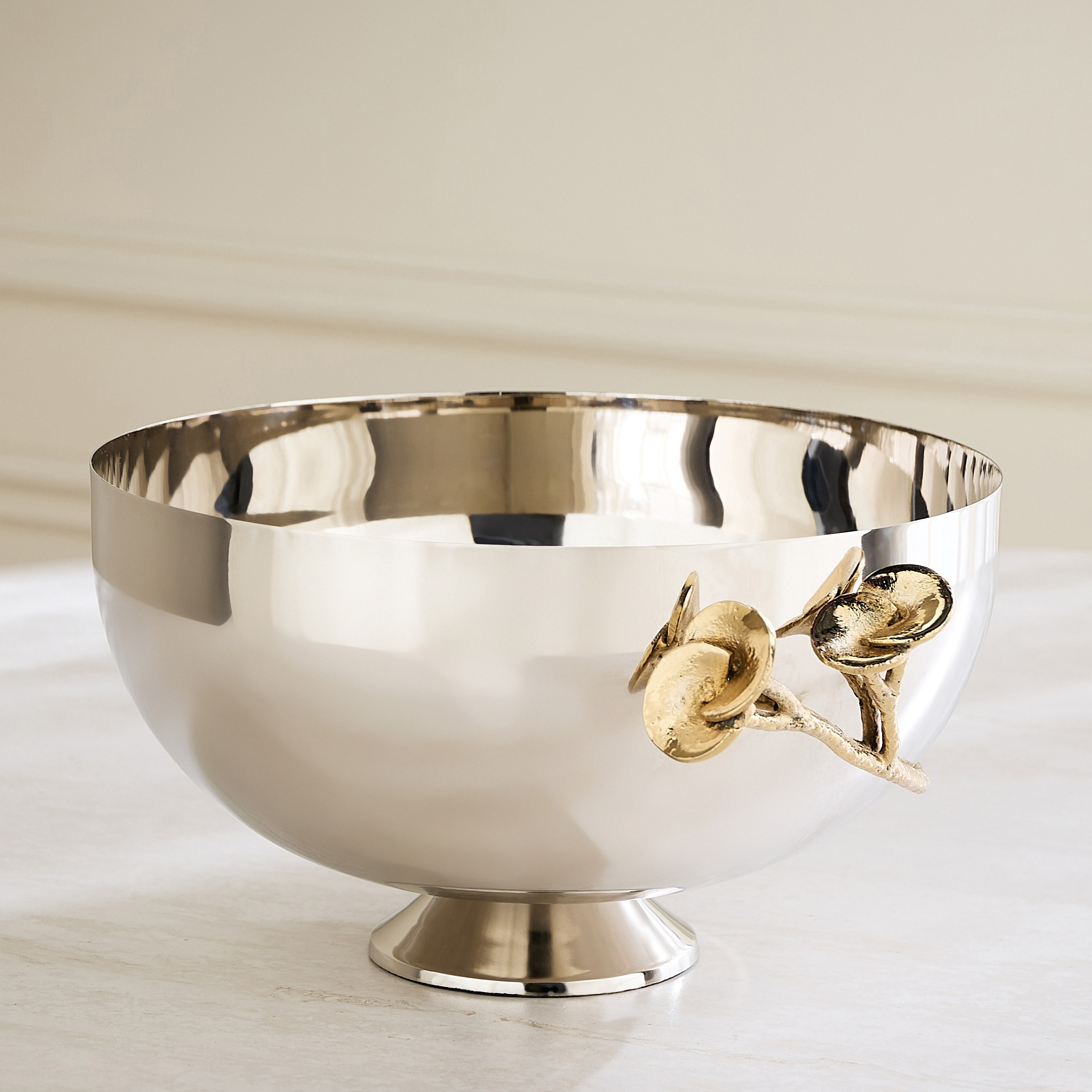 CalaLily Metal Decorative Bowl-household-decor-vasesandbowls-image-1