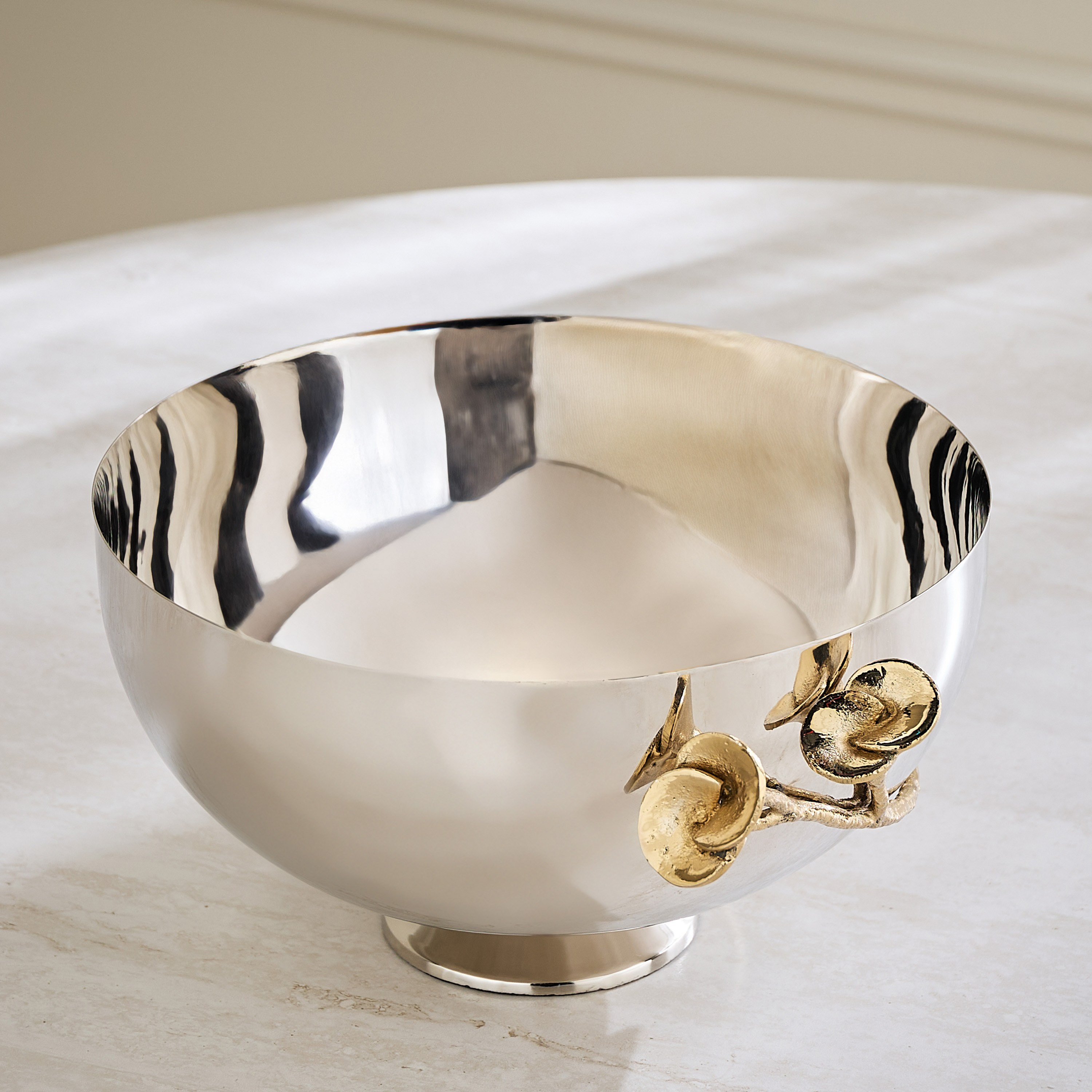 CalaLily Metal Decorative Bowl-household-decor-vasesandbowls-image-2
