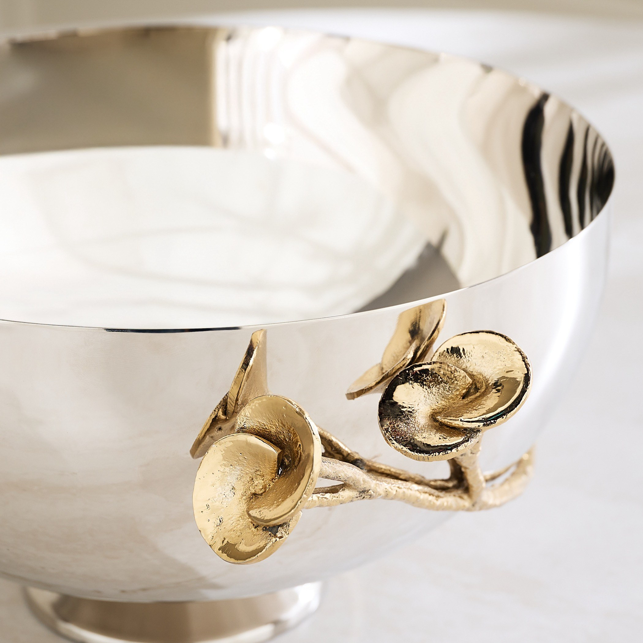 CalaLily Metal Decorative Bowl-household-decor-vasesandbowls-image-3