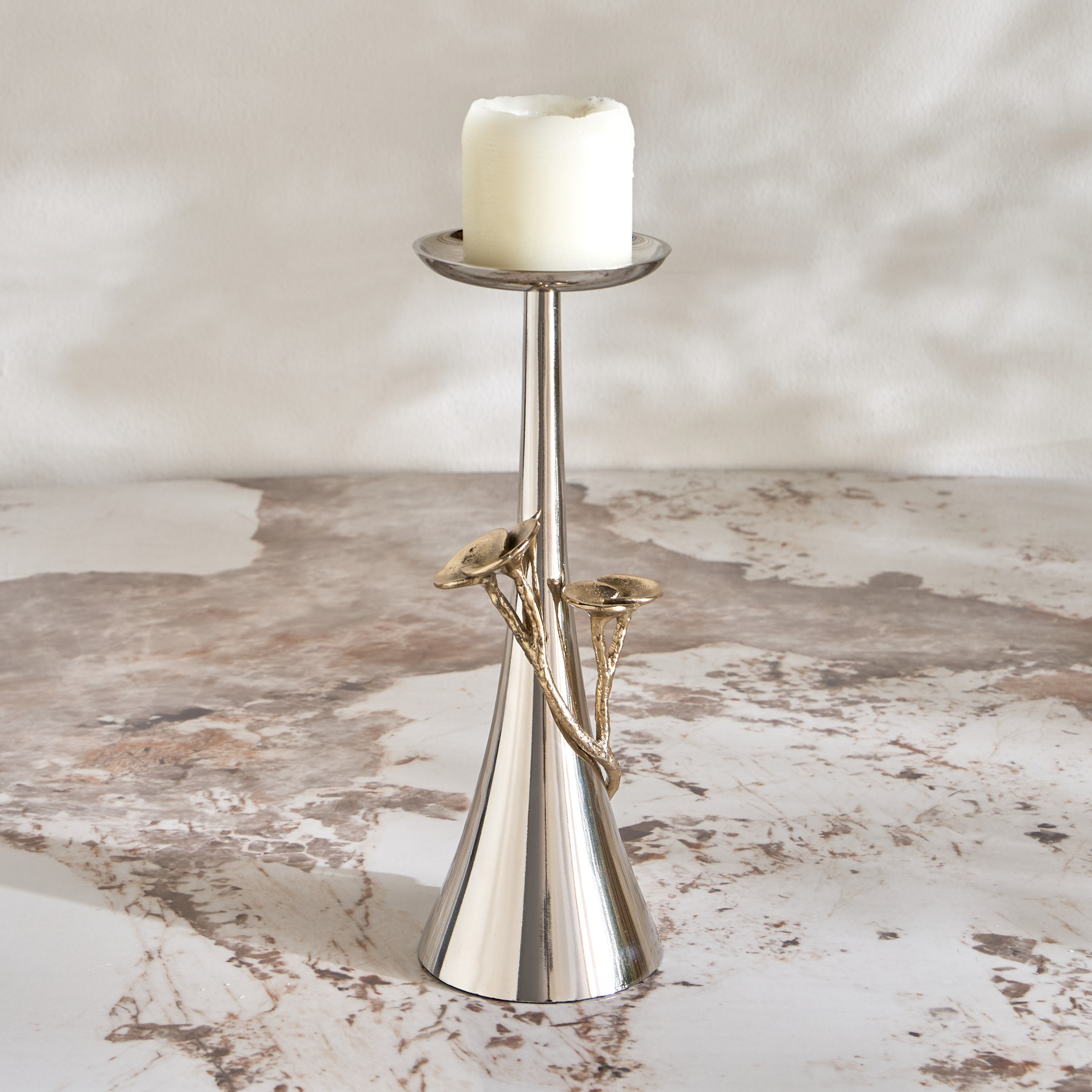 CalaLily Pillar Candleholder-household-decor-candleholdersandlanterns-image-1
