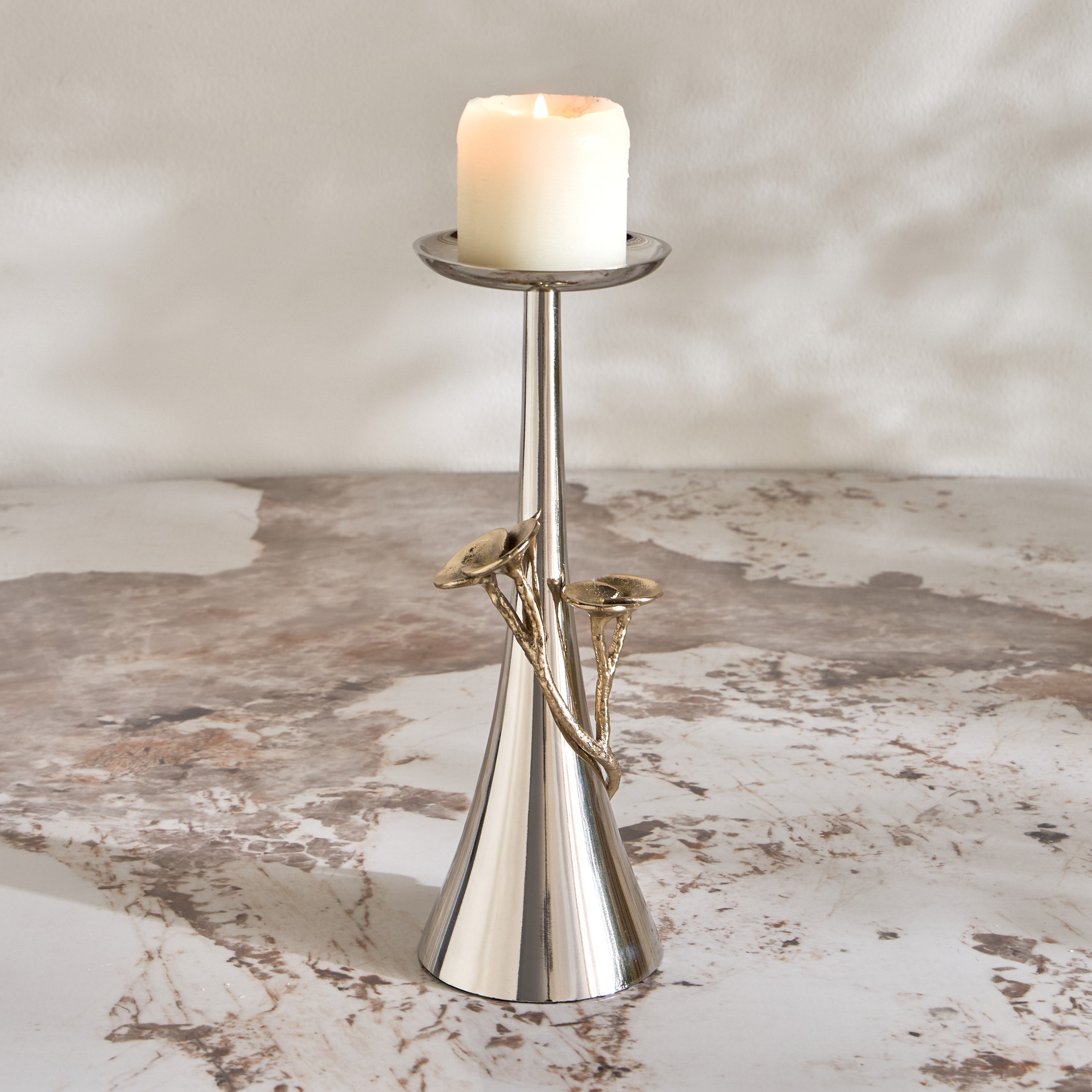 CalaLily Pillar Candleholder-household-decor-candleholdersandlanterns-image-2