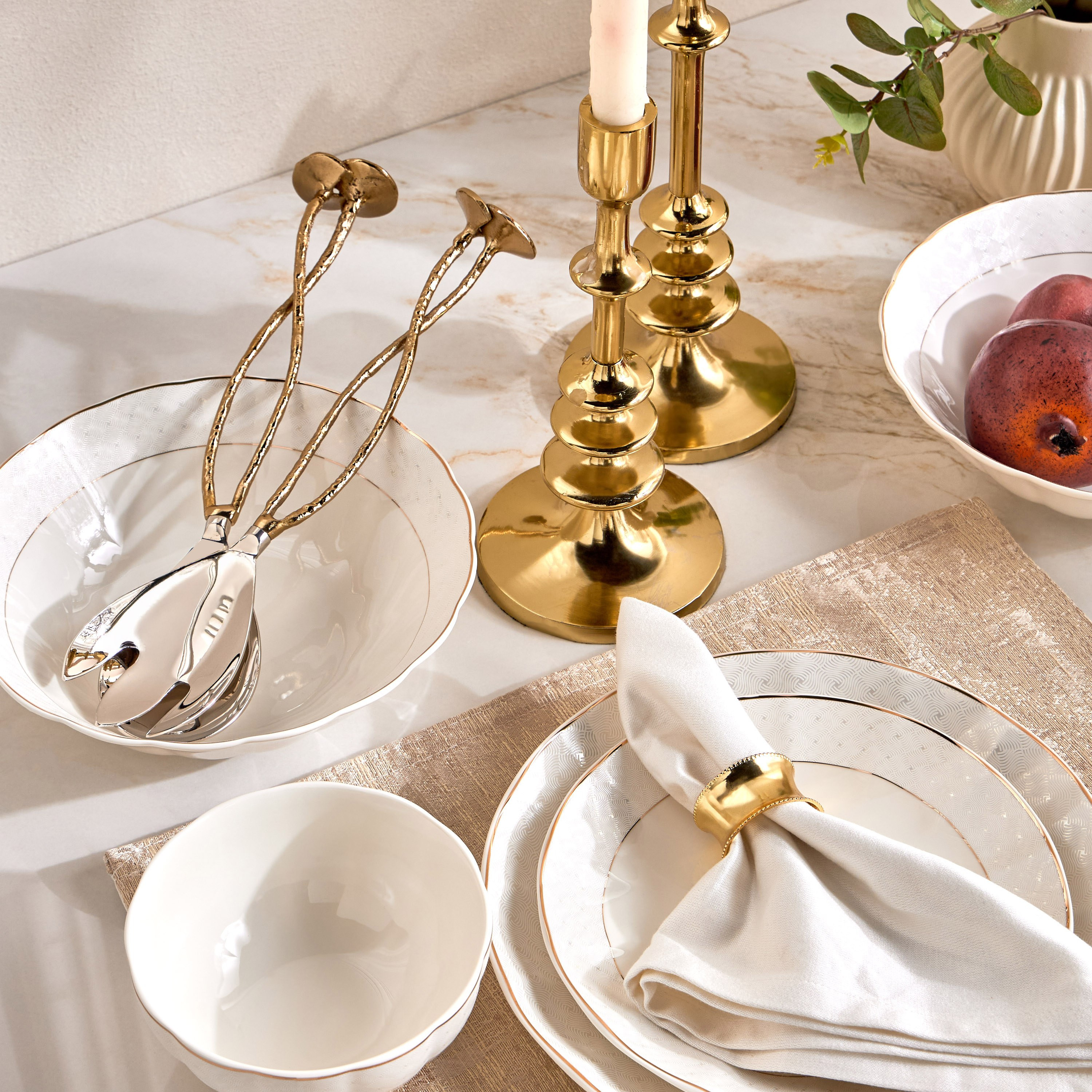 طقم تقديم سلطة قطعتين - كالاليلي-household-decor-boxesandtrays-image-3