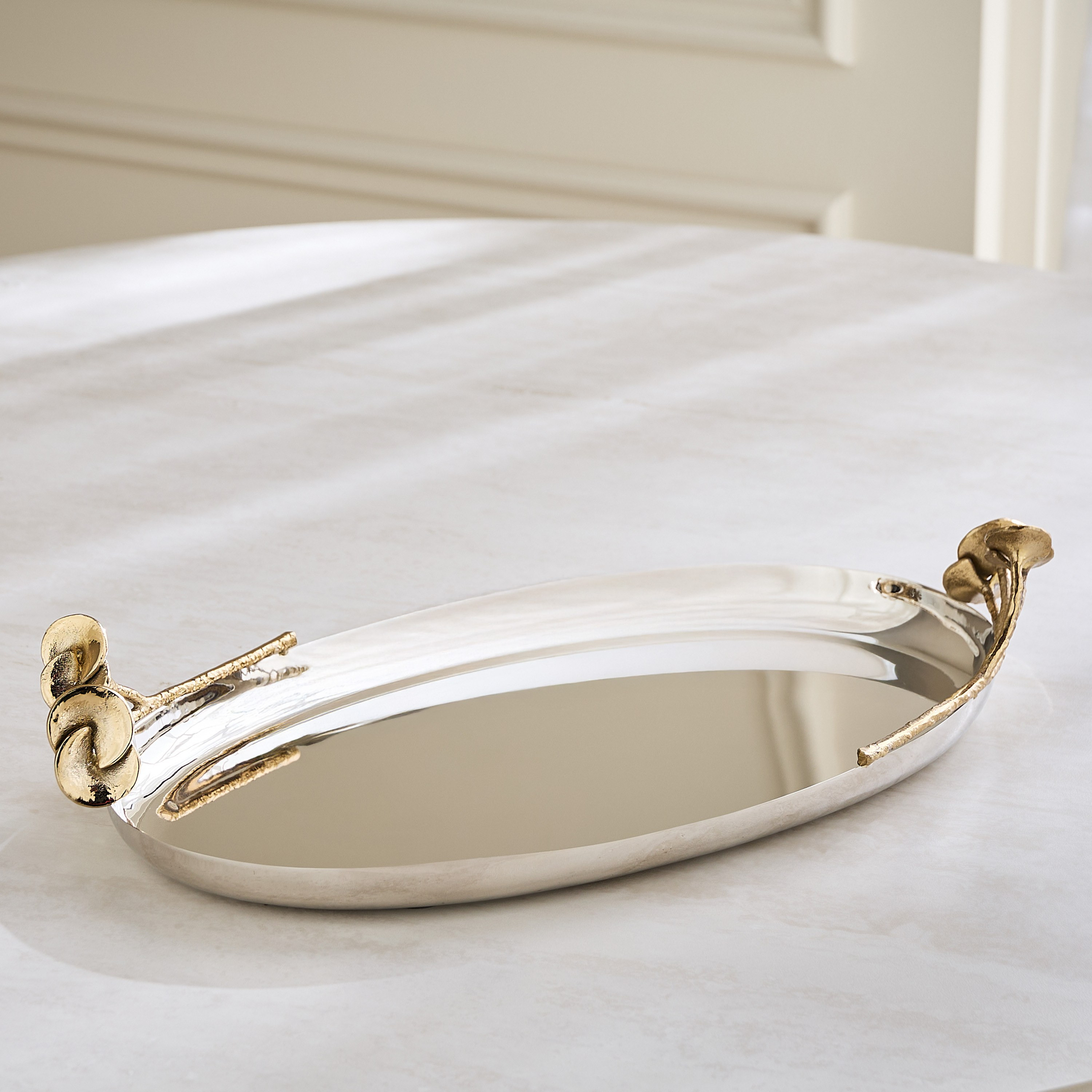 CalaLily Decorative Tray - 48x27 cm-household-decor-boxesandtrays-image-1