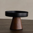 Essentials Urbano Wooden Pillar Candleholder - 10 cm-household-decor-candleholdersandlanterns-image-3