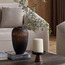 Essentials Urbano Wooden Pillar Candleholder - 10 cm-household-decor-candleholdersandlanterns-image-5