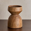 Cora Tee Wooden Pillar Candleholder - 14 cm-household-decor-candleholdersandlanterns-image-3