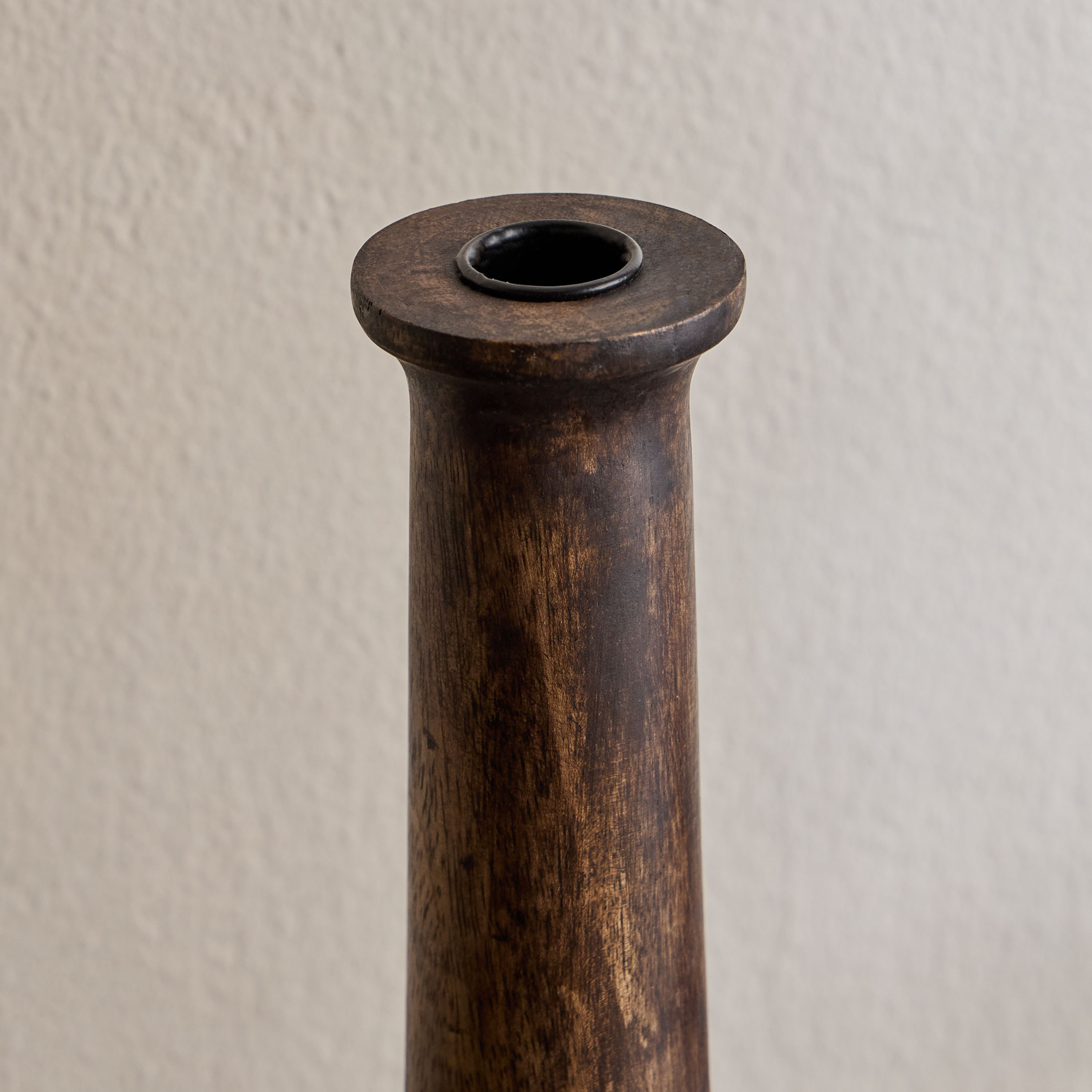 Cora Slim Wooden Taper Candleholder - 28 cm-household-decor-candleholdersandlanterns-image-4