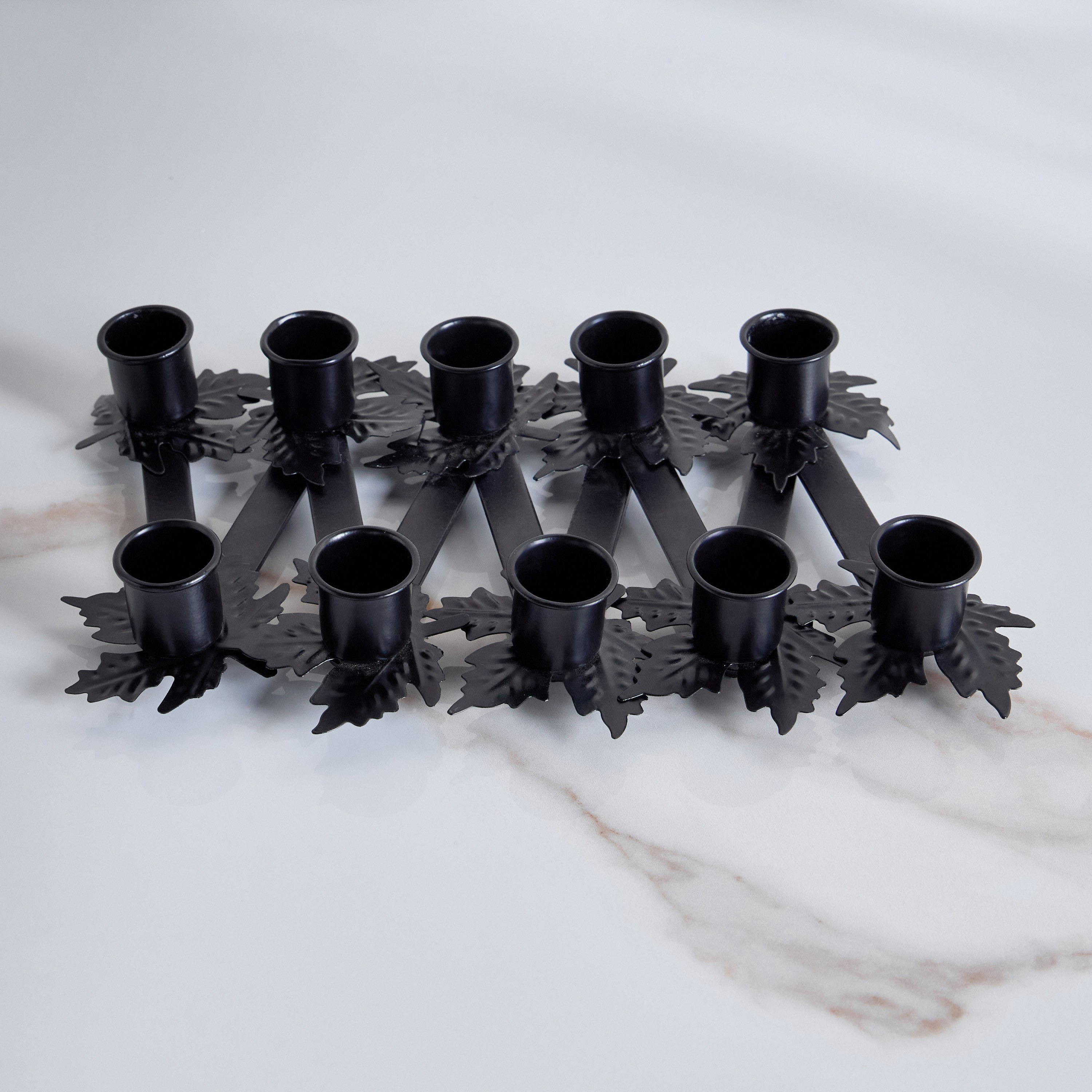 Essentials Urbano Metal Taper Candle Runner - 3.5 cm-household-decor-candleholdersandlanterns-image-3