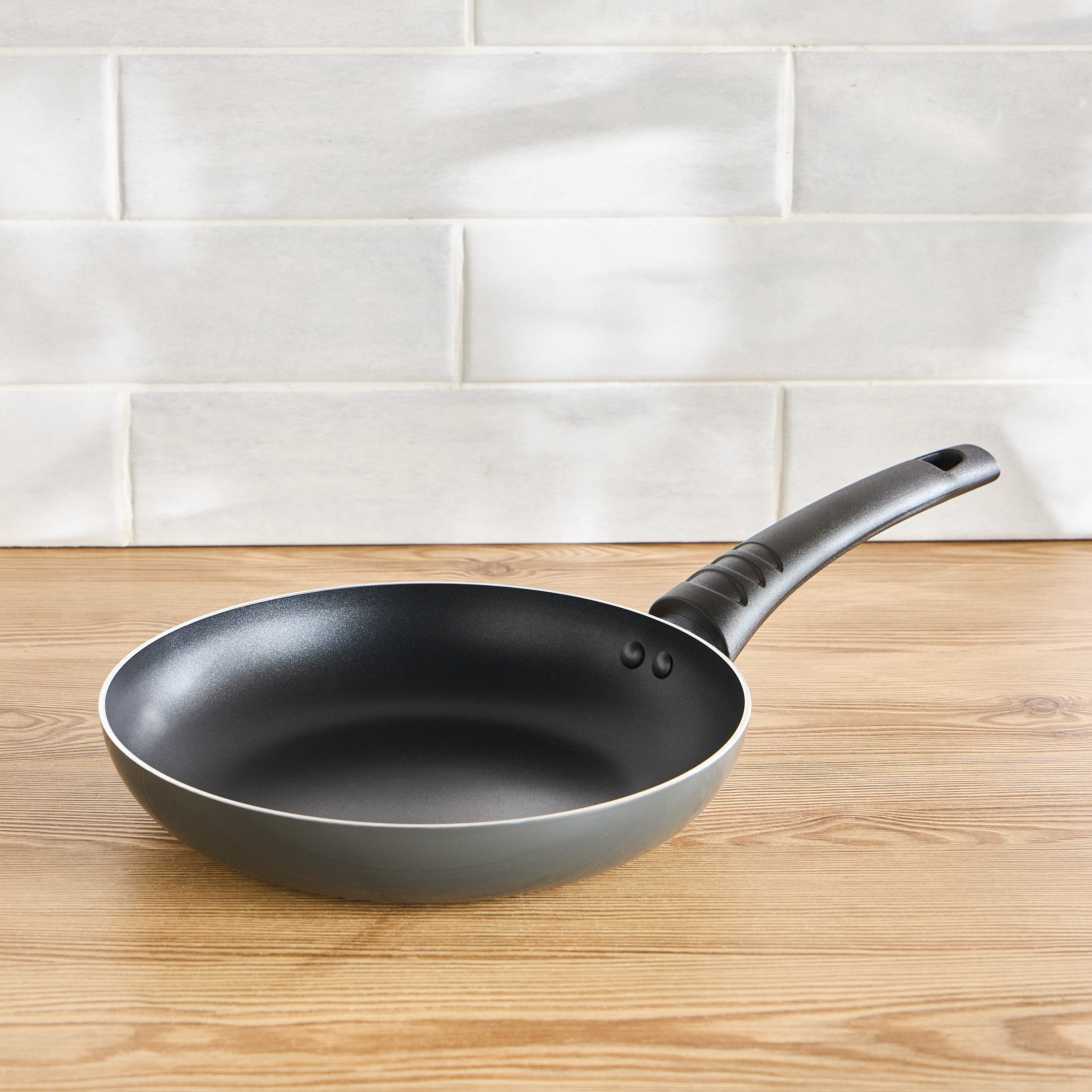 Baker's Secret Essentials Pressed Aluminium Non-Stick Fry Pan - 24 cm