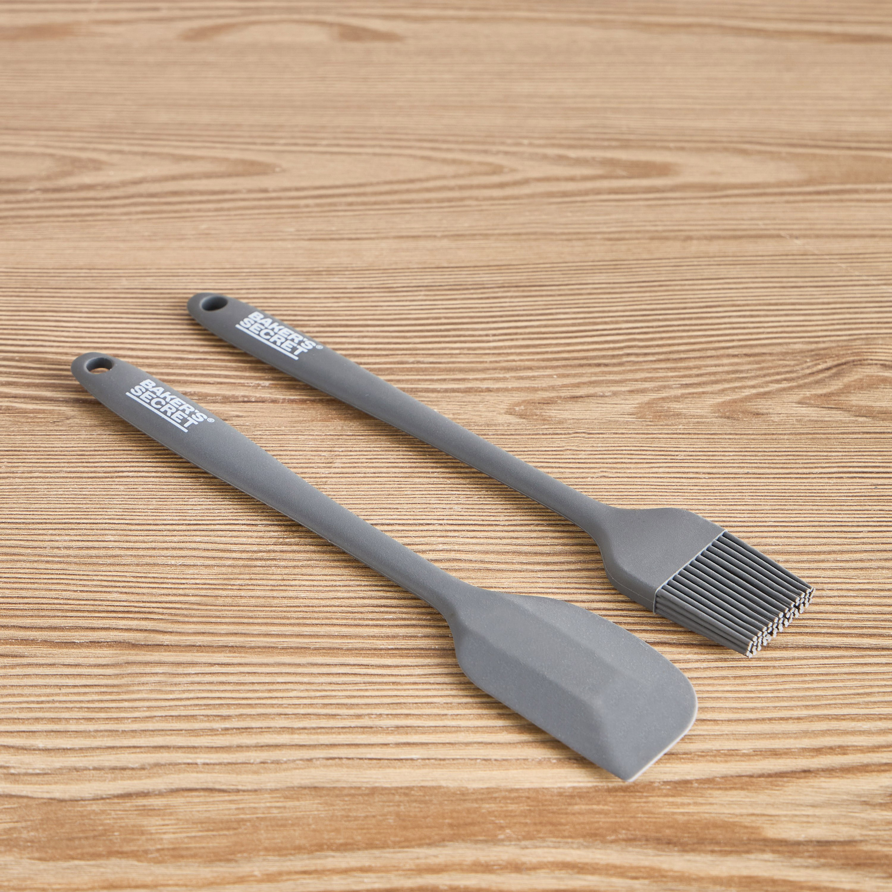 Baker's Secret 2-Piece Brush and Spatula Set-household-kitchen-bakeware-bakingtoolsandaccessories-image-1