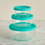 Baker's Secret 6-Piece Food Storage Container with Lid Set-household-kitchen-foodstorage-pantryandstorage-image-1