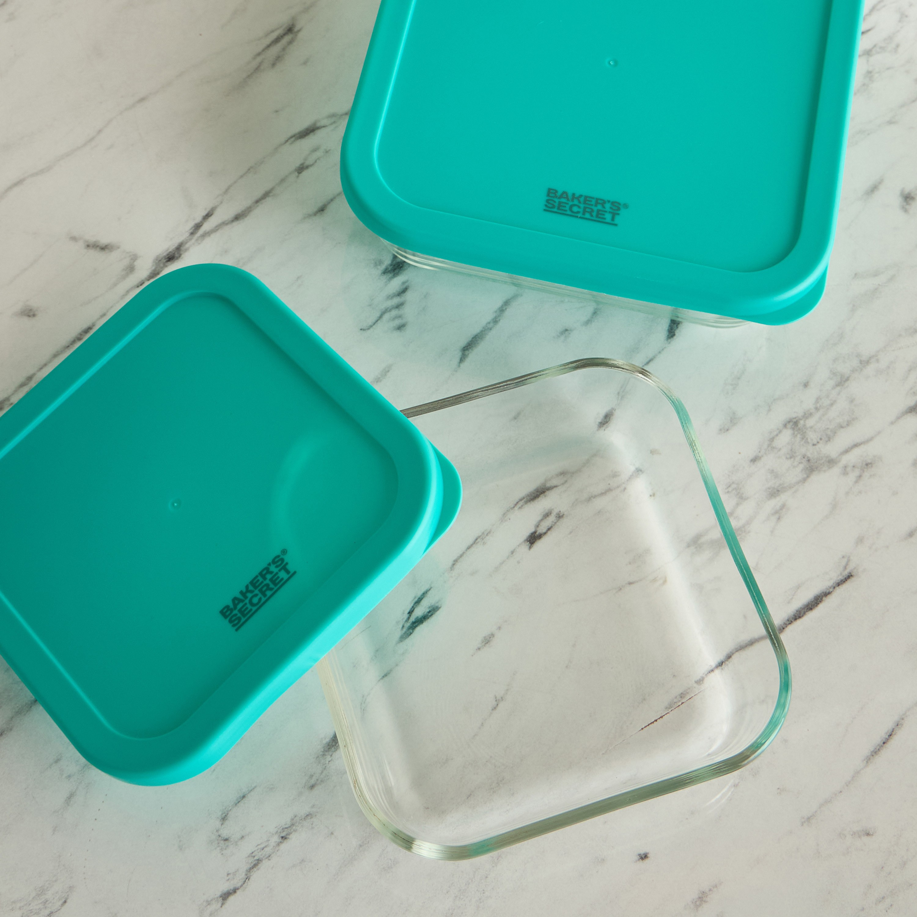 Baker's Secret 4-Piece Food Storage Container with Lid Set-household-kitchen-foodstorage-pantryandstorage-image-3