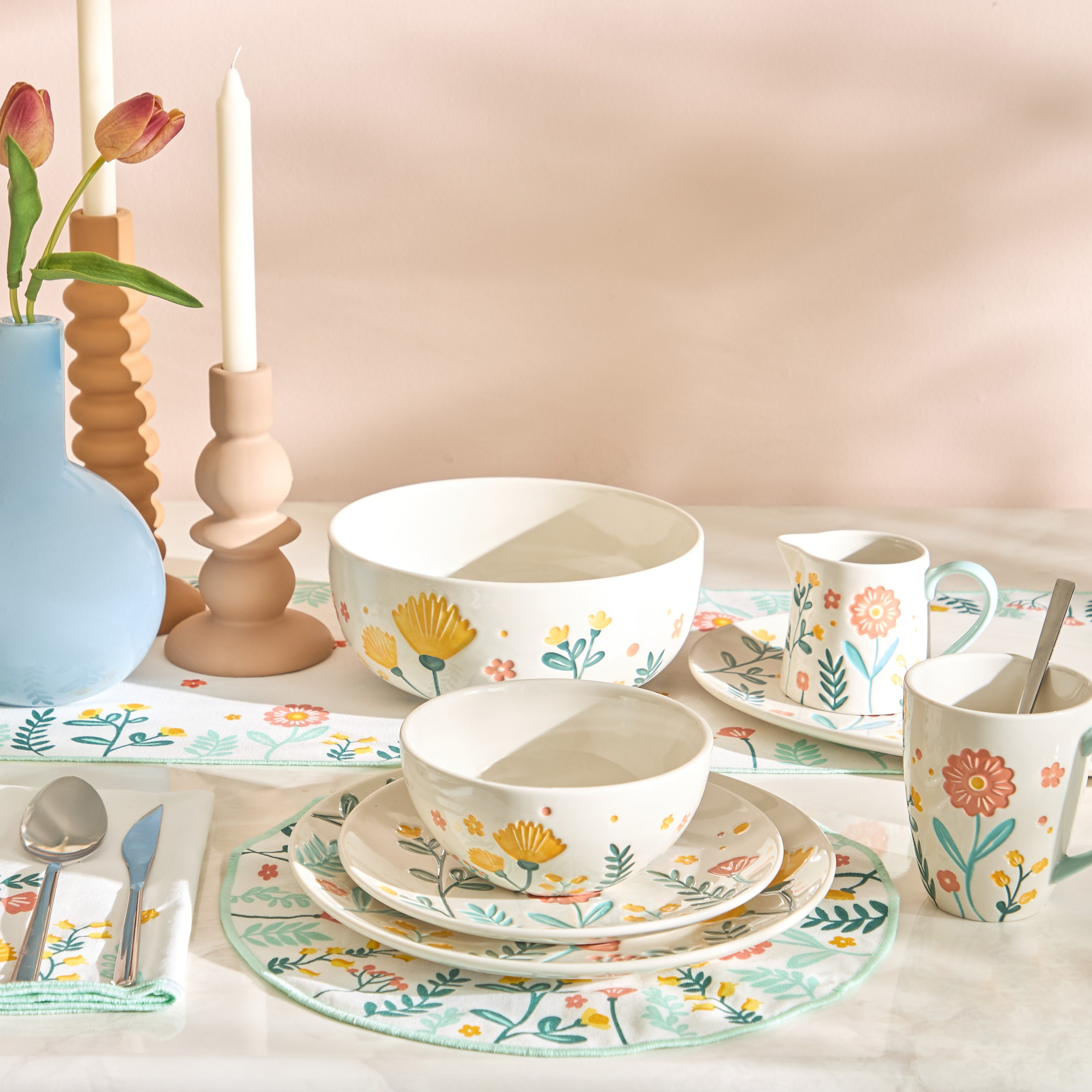 Heidi Ceramic Cereal Bowl - 14 cm-household-dining-dinnerware-dinnerwarecollections-image-3