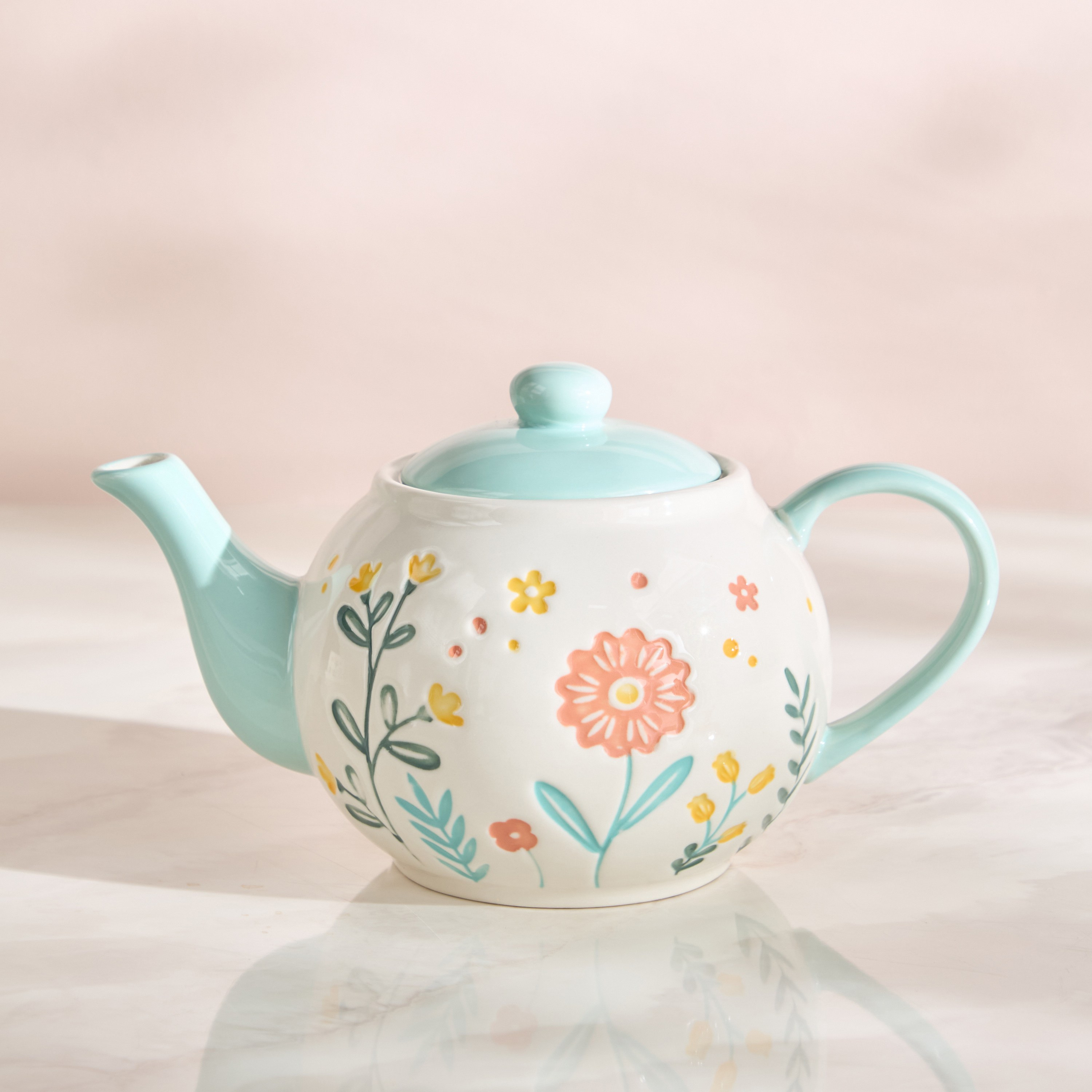 Heidi Ceramic Teapot - 1 L-household-dining-teaandcoffee-vacuumflaskscoffeeandteapots-image-1