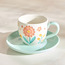 Heidi Ceramic Espresso Cup and Saucer Set - 120 ml-household-dining-teaandcoffee-mugsandcups-image-1