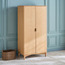 خزانة ملابس للأطفال ببابين - سكاندي-babyandkids-roomfurniture-wardrobes-image-9
