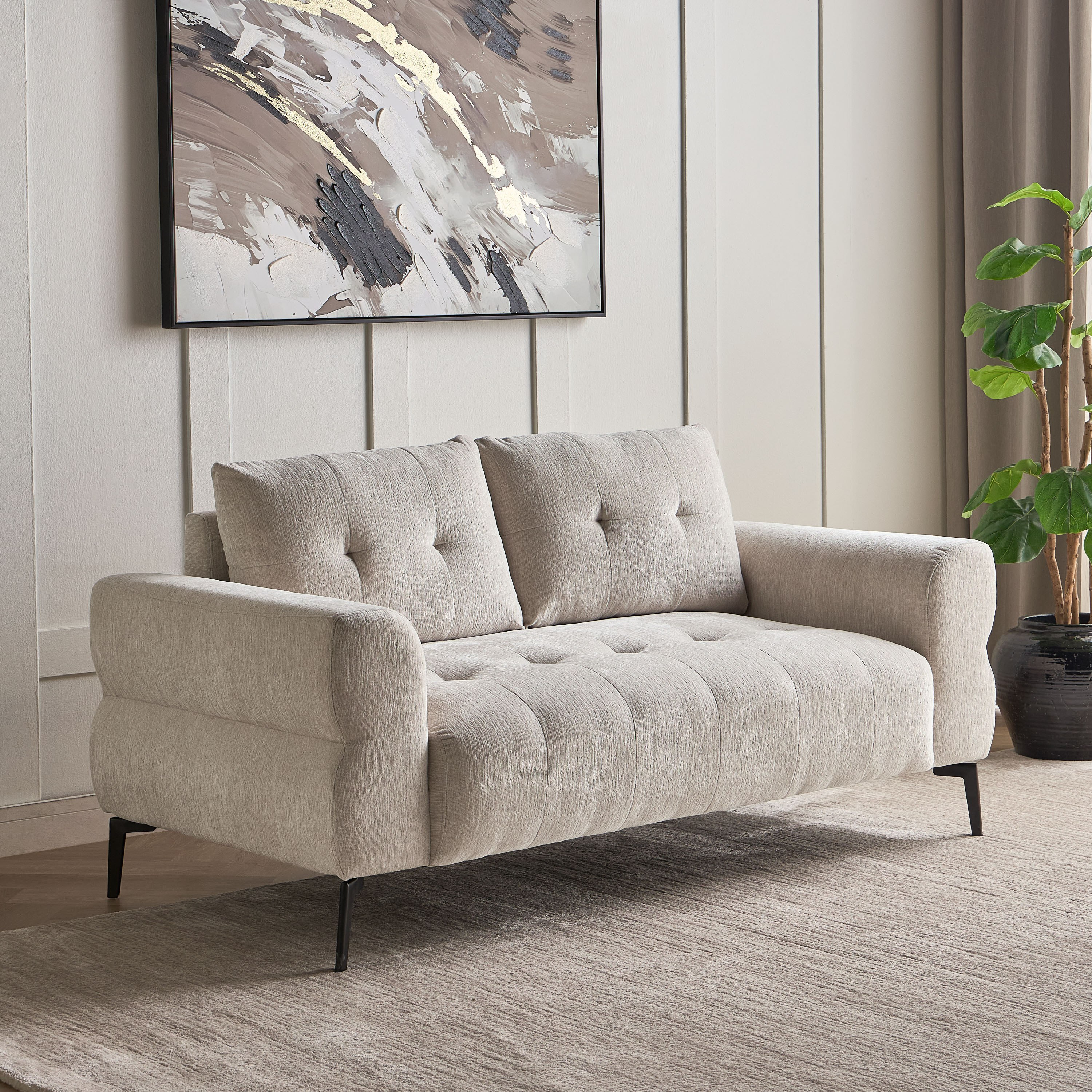 Marquis 2-Seater Fabric Sofa