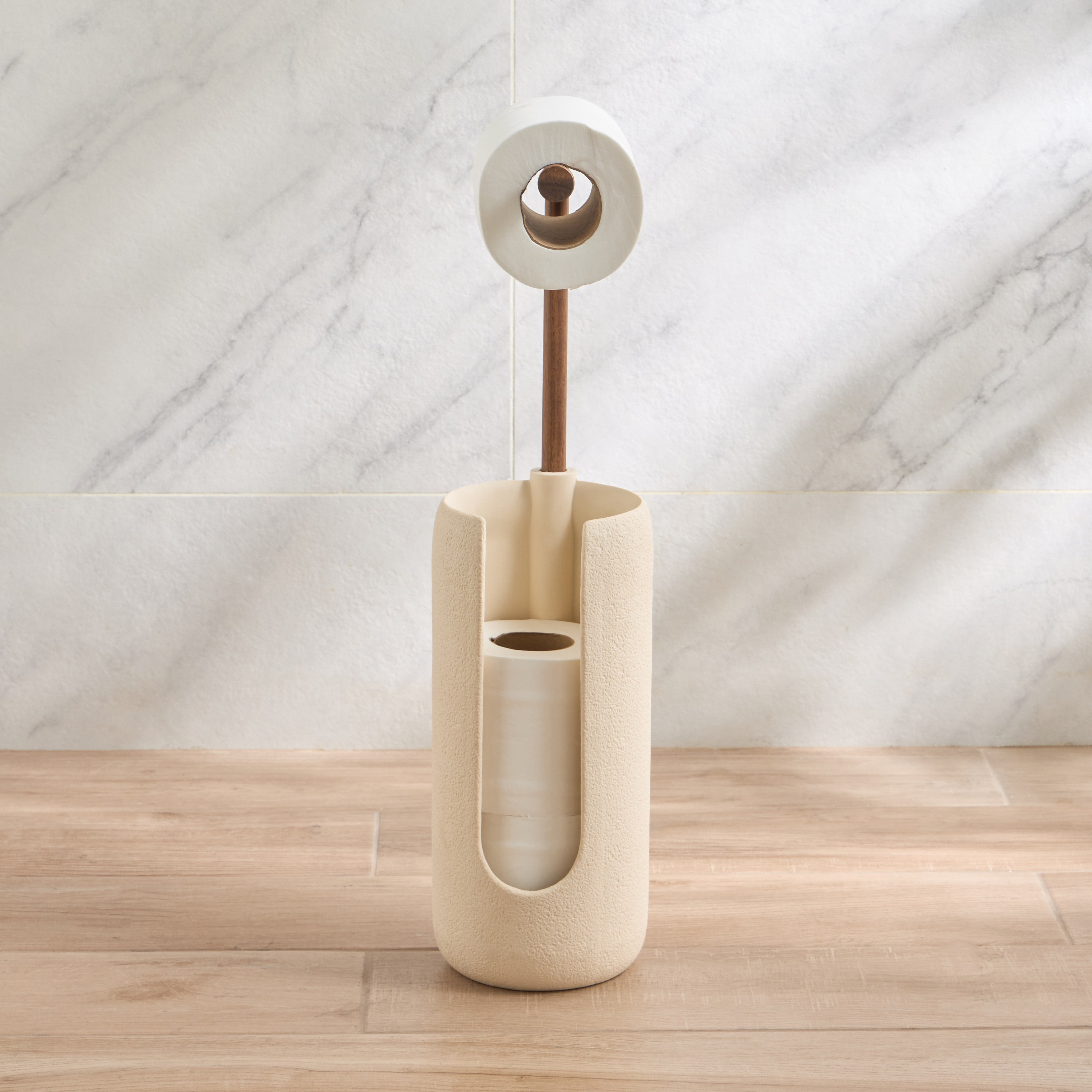 Pebble Toilet Roll Holder-household-bathandlaundry-bathroomorganizing-toiletpaperholders-image-1