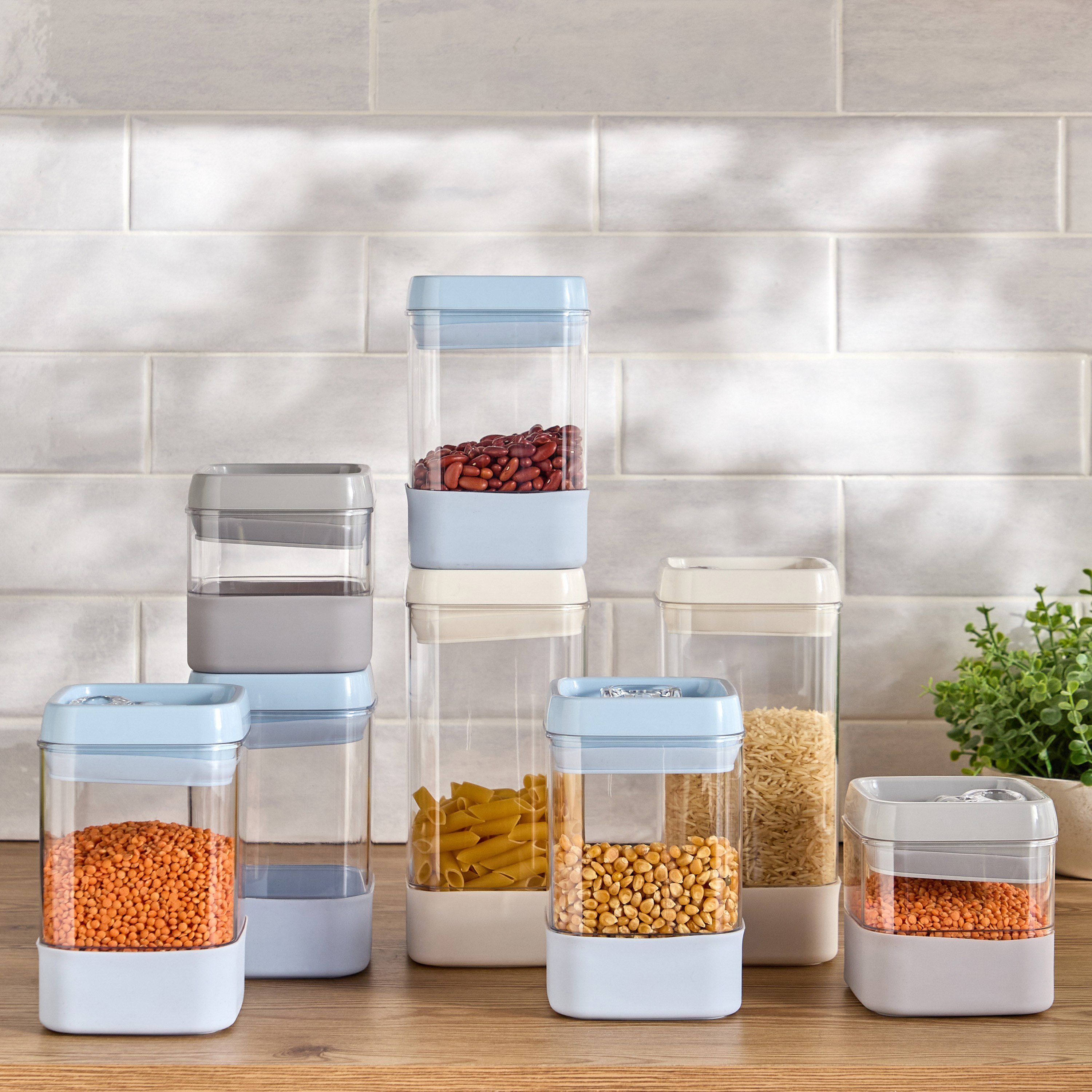 Nova PET 8-Piece Container Set-household-kitchen-foodstorage-pantryandstorage-image-4