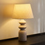 مصباح طاولة سيراميك - دافي - 55 سم-household-lighting-tableanddesklamps-image-3