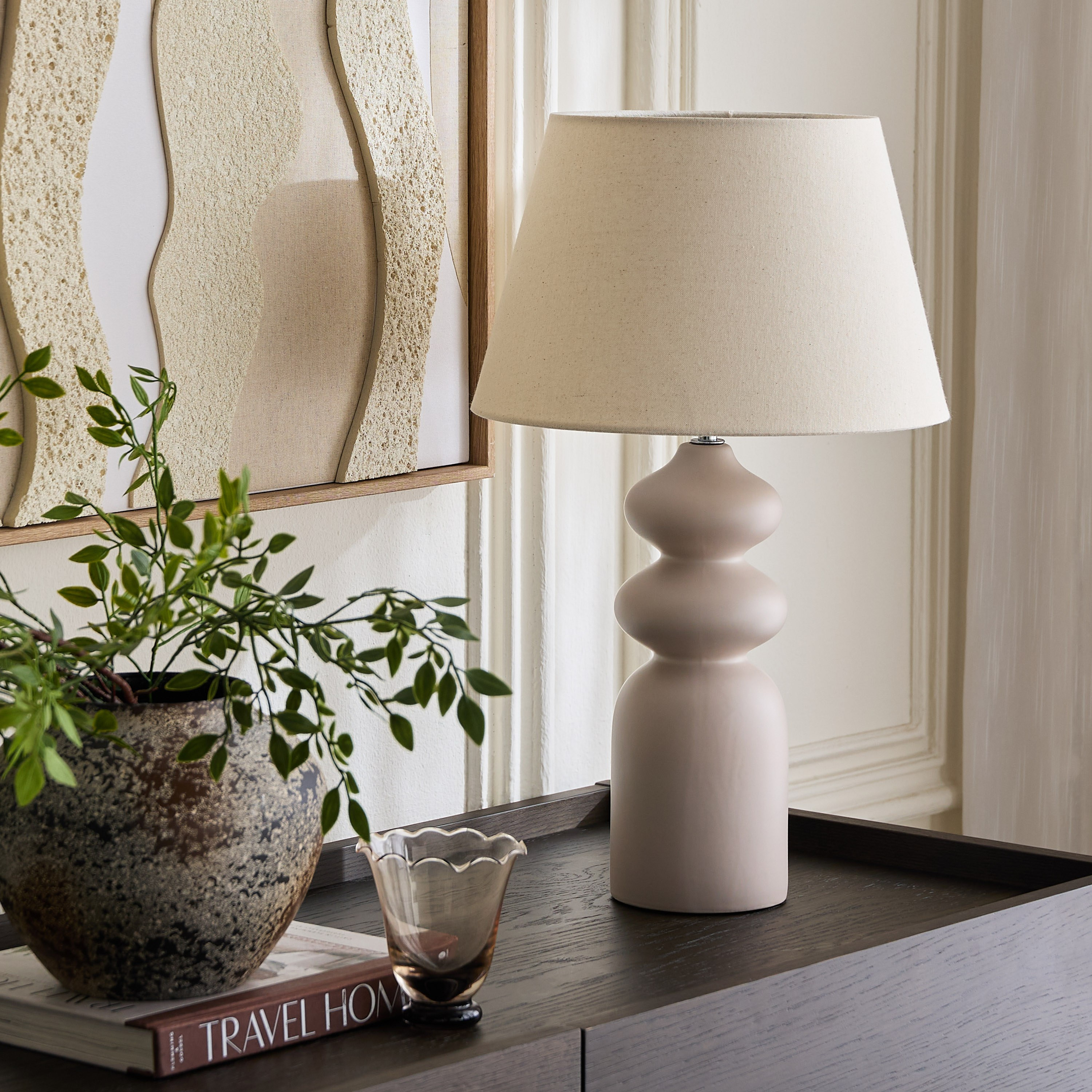 مصباح طاولة سيراميك - دافي - 55 سم-household-lighting-tableanddesklamps-image-4