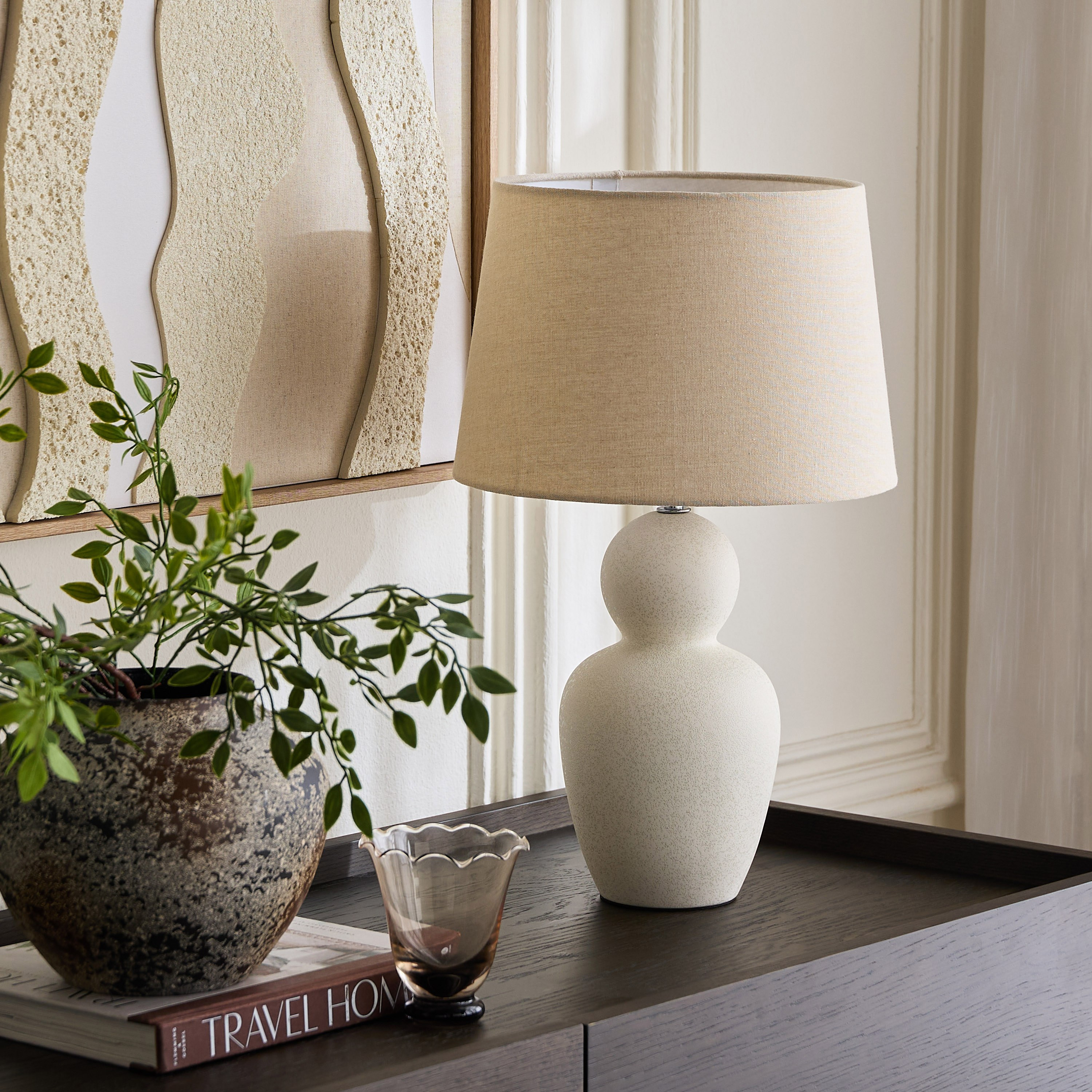 مصباح طاولة سيراميك - كروسبي - 49.5 سم-household-lighting-tableanddesklamps-image-4